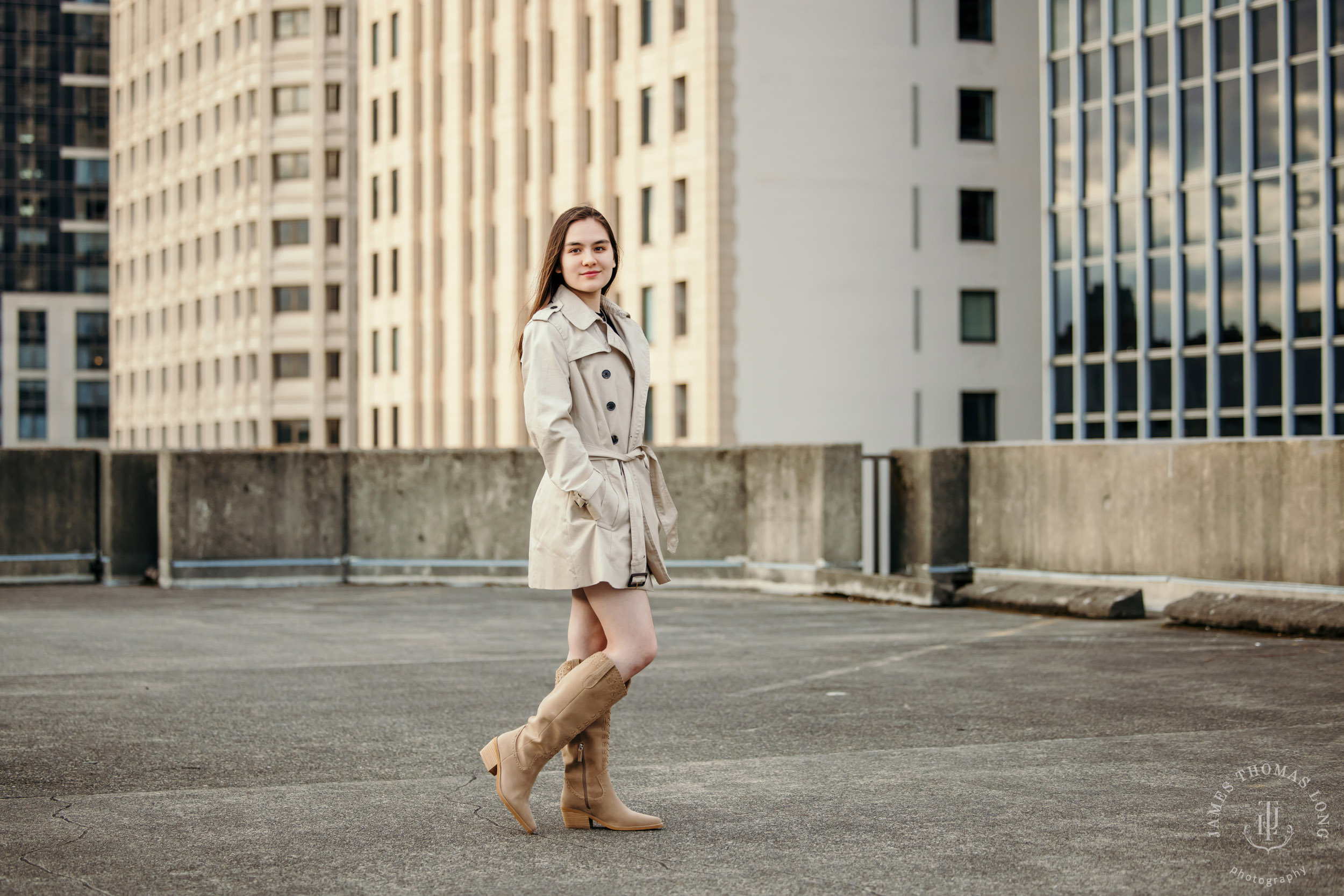 Seattle high school senior portrait session by Seattle senior portrait photographer James Thomas Long Photography