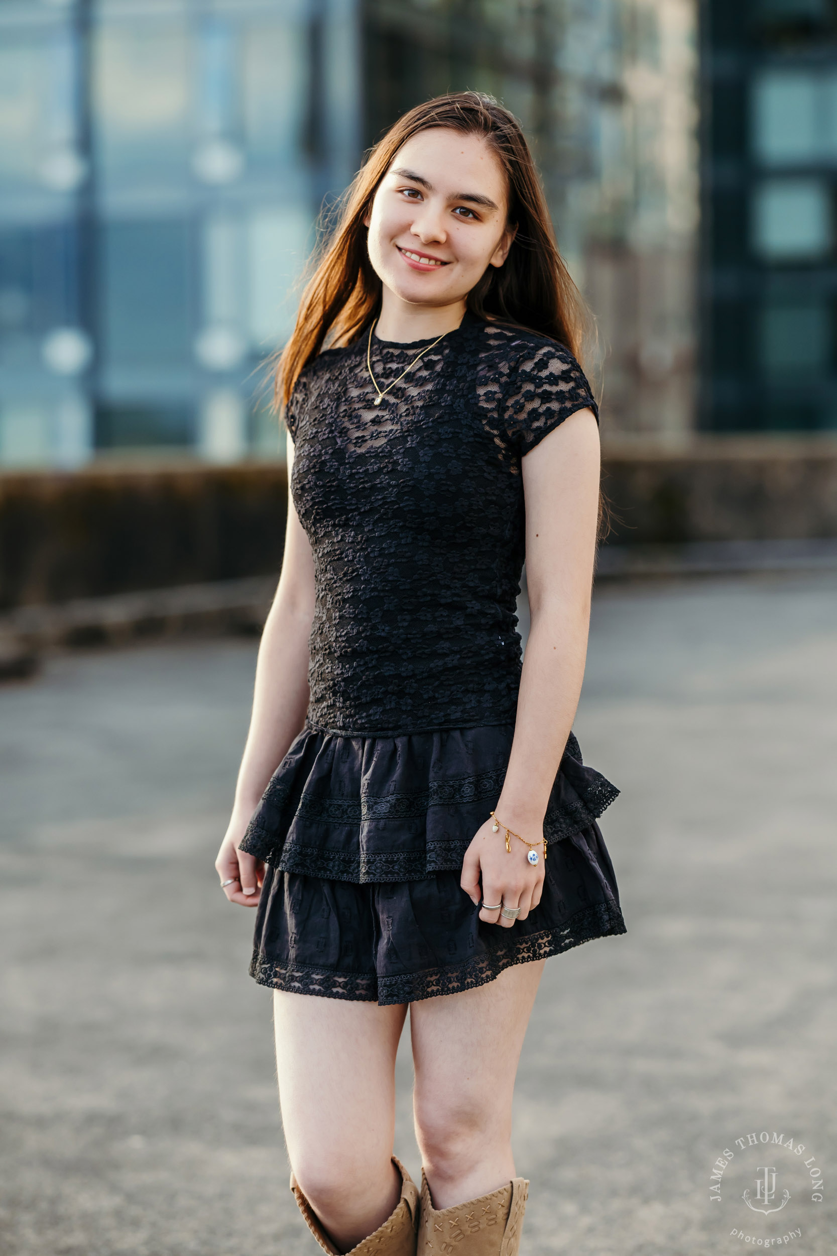 Seattle high school senior portrait session by Seattle senior portrait photographer James Thomas Long Photography