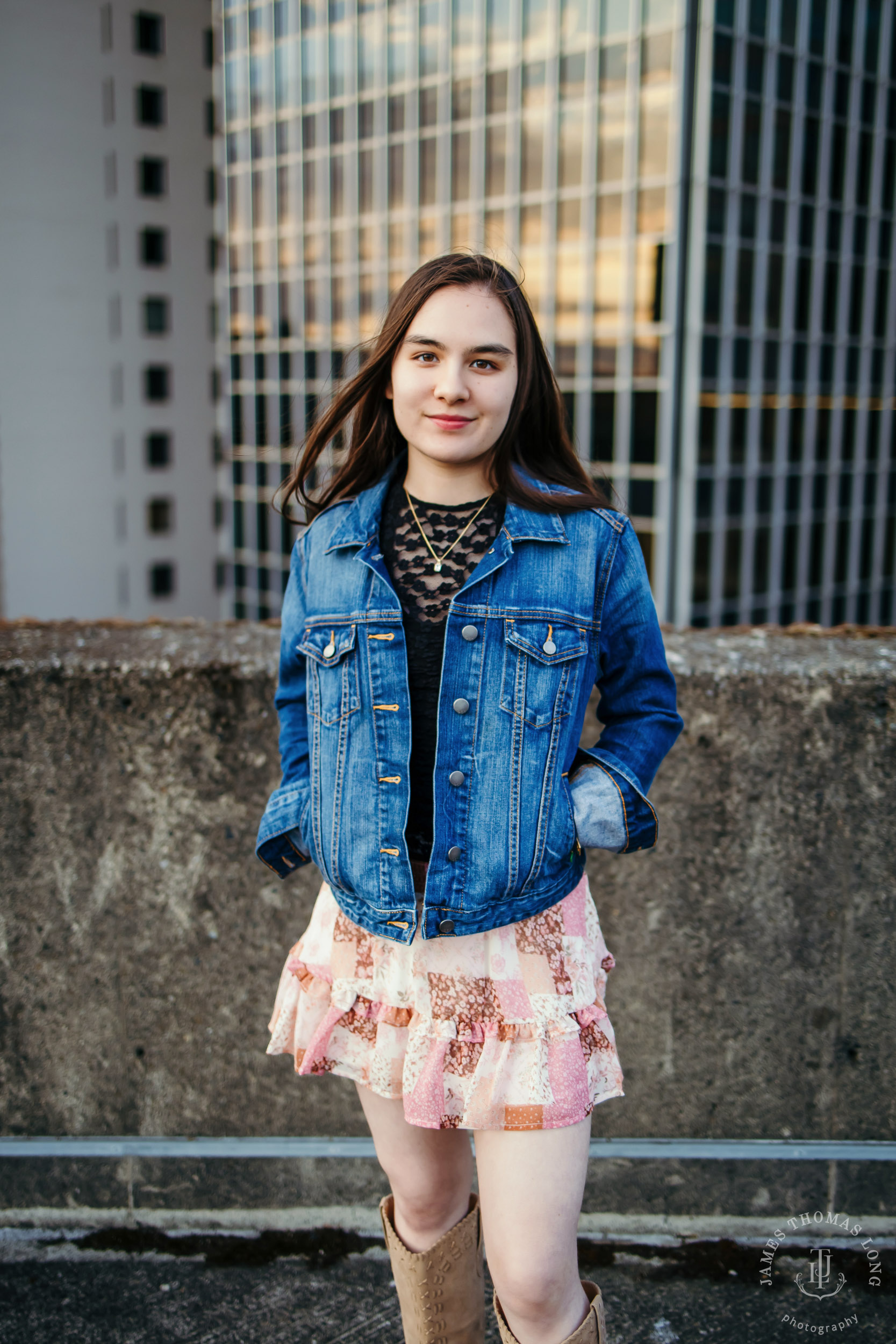 Seattle high school senior portrait session by Seattle senior portrait photographer James Thomas Long Photography