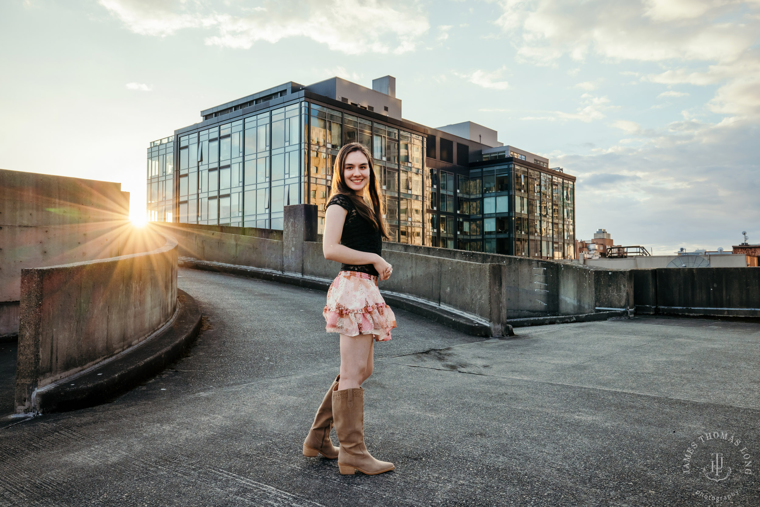 Seattle high school senior portrait session by Seattle senior portrait photographer James Thomas Long Photography