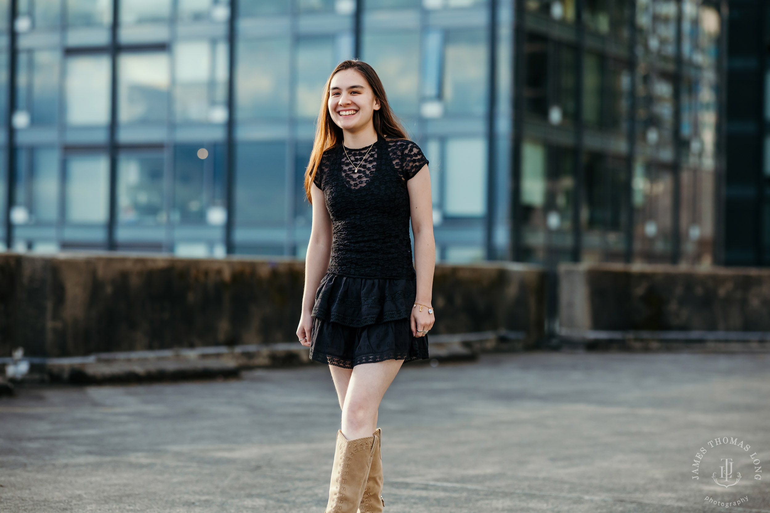 Seattle high school senior portrait session by Seattle senior portrait photographer James Thomas Long Photography