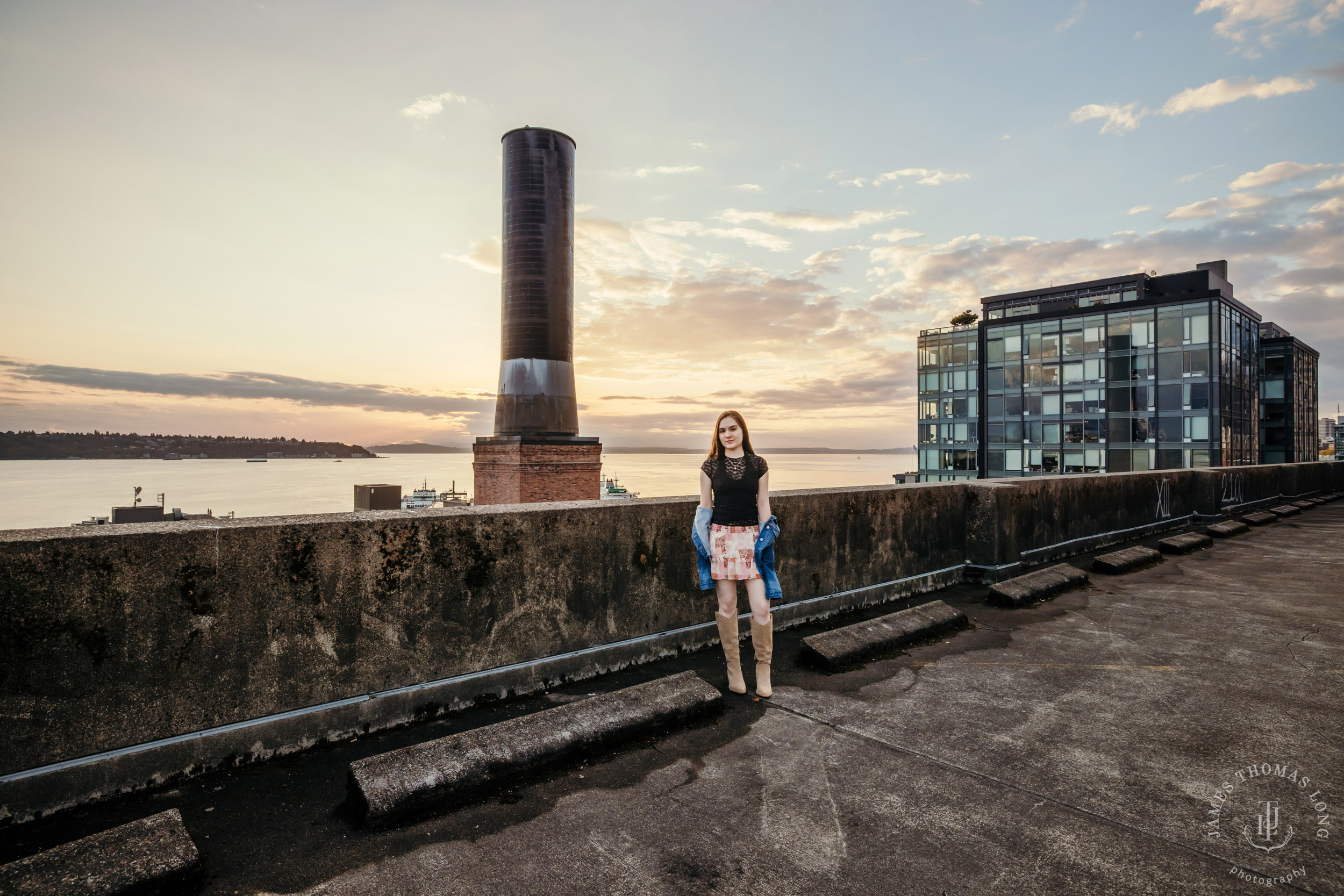 Seattle high school senior portrait session by Seattle senior portrait photographer James Thomas Long Photography