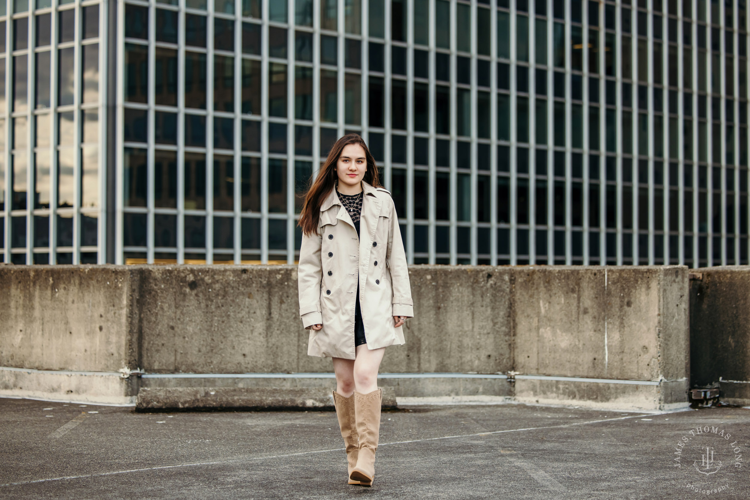 Seattle high school senior portrait session by Seattle senior portrait photographer James Thomas Long Photography