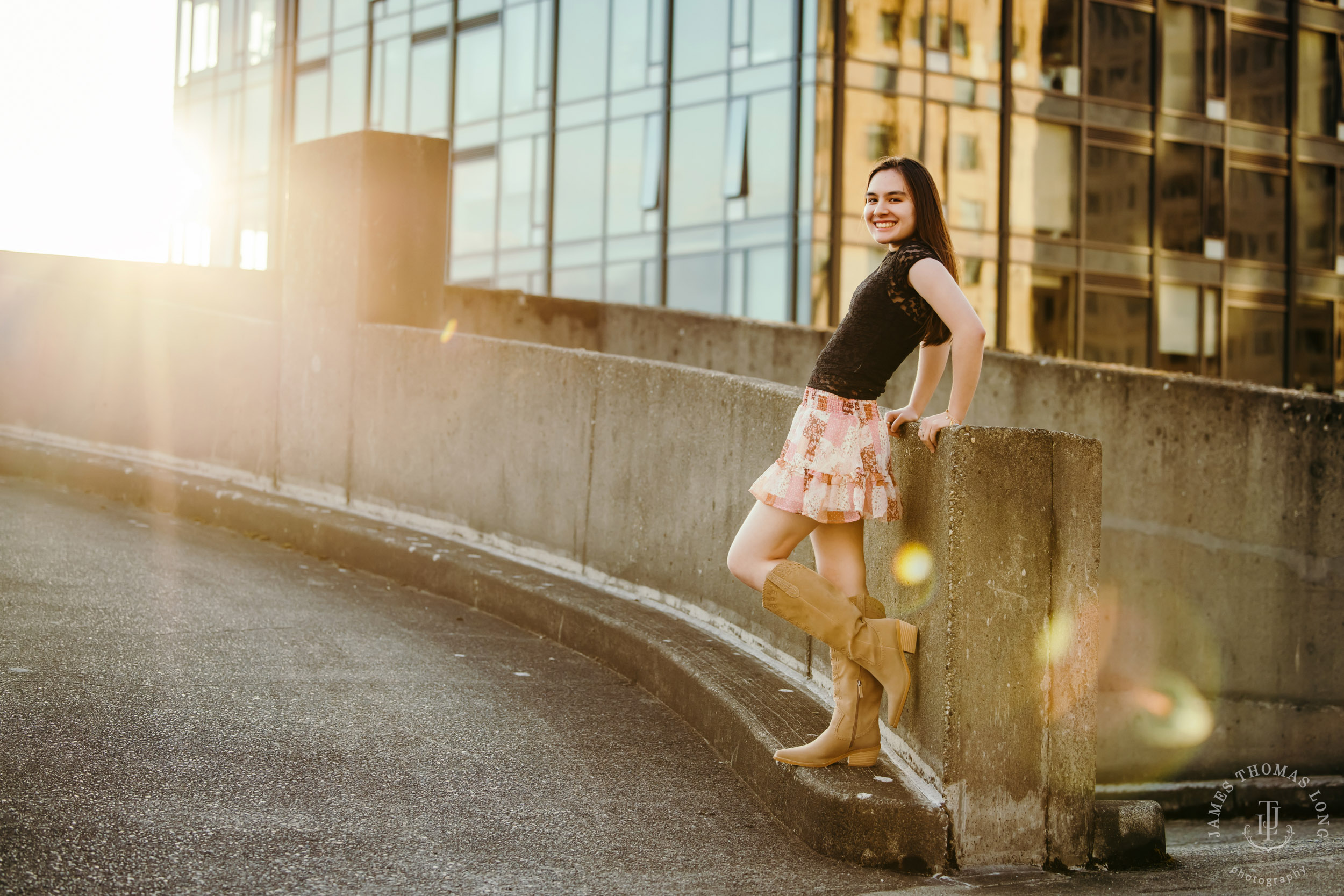 Seattle high school senior portrait session by Seattle senior portrait photographer James Thomas Long Photography