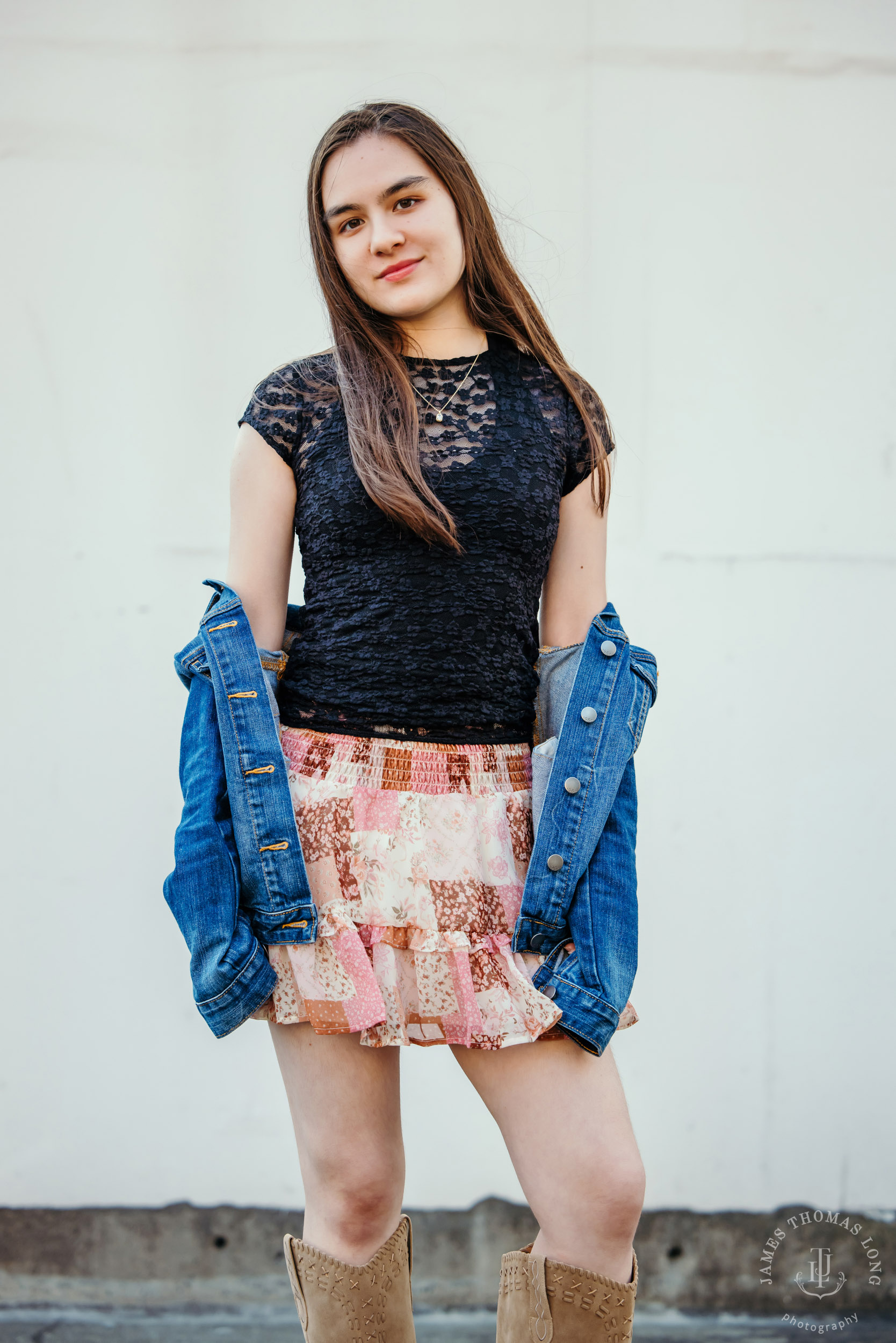 Seattle high school senior portrait session by Seattle senior portrait photographer James Thomas Long Photography