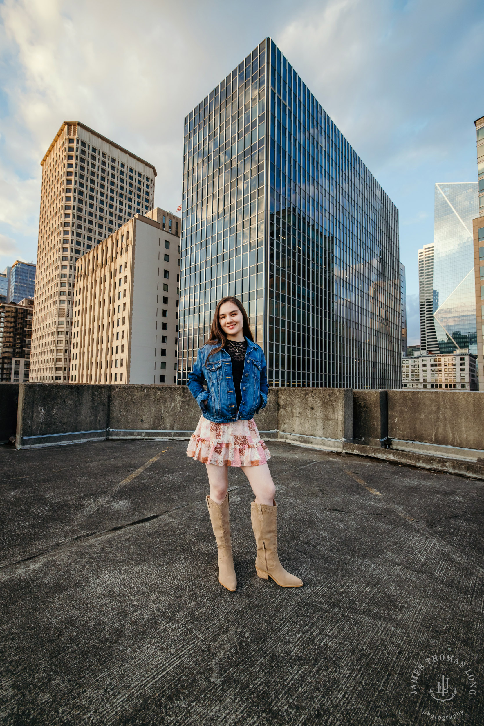 Seattle high school senior portrait session by Seattle senior portrait photographer James Thomas Long Photography