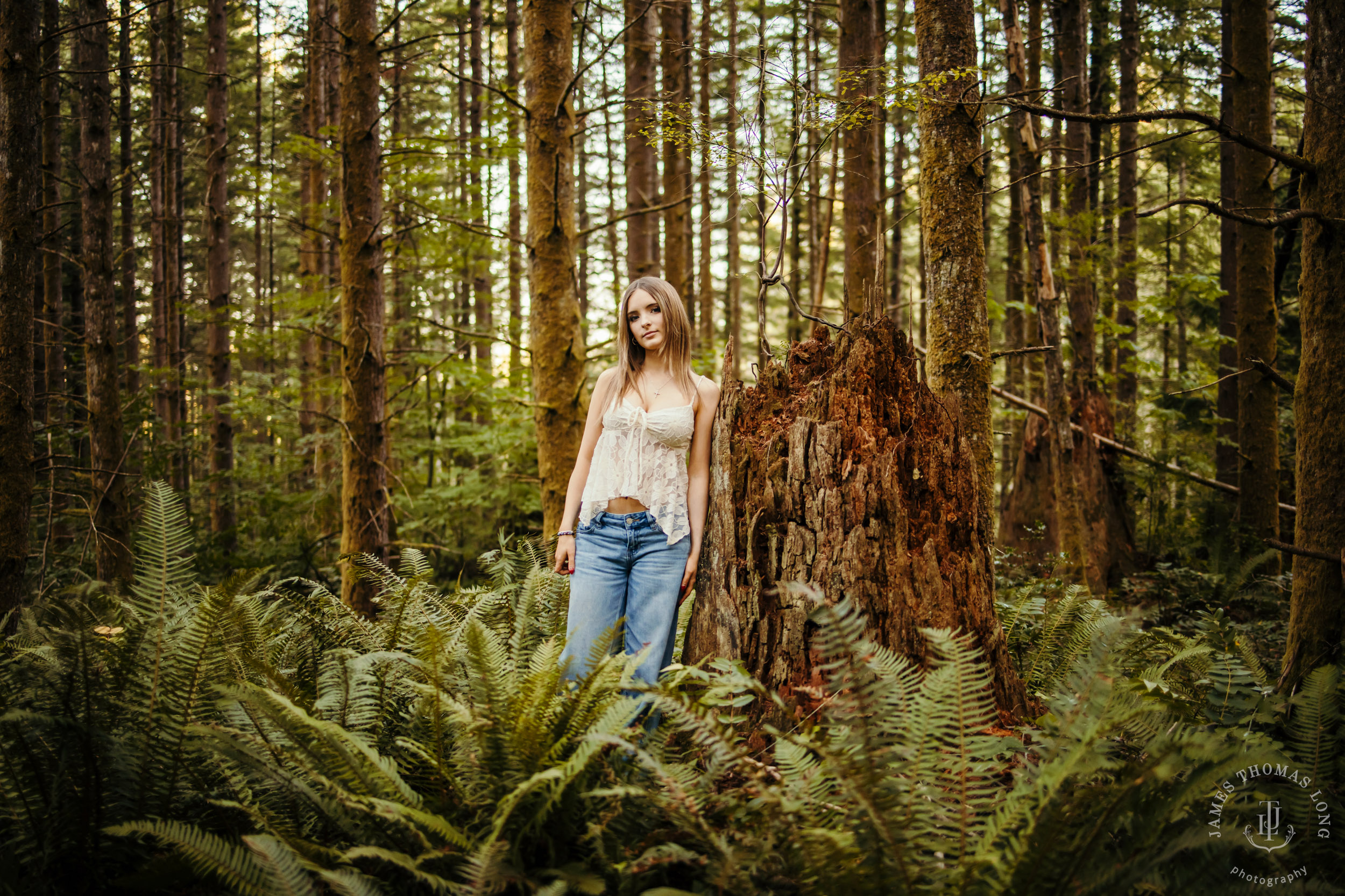 Snoqualmie high school senior portrait session by Issaquah and Snoqualmie senior photographer James Thomas Long Photography