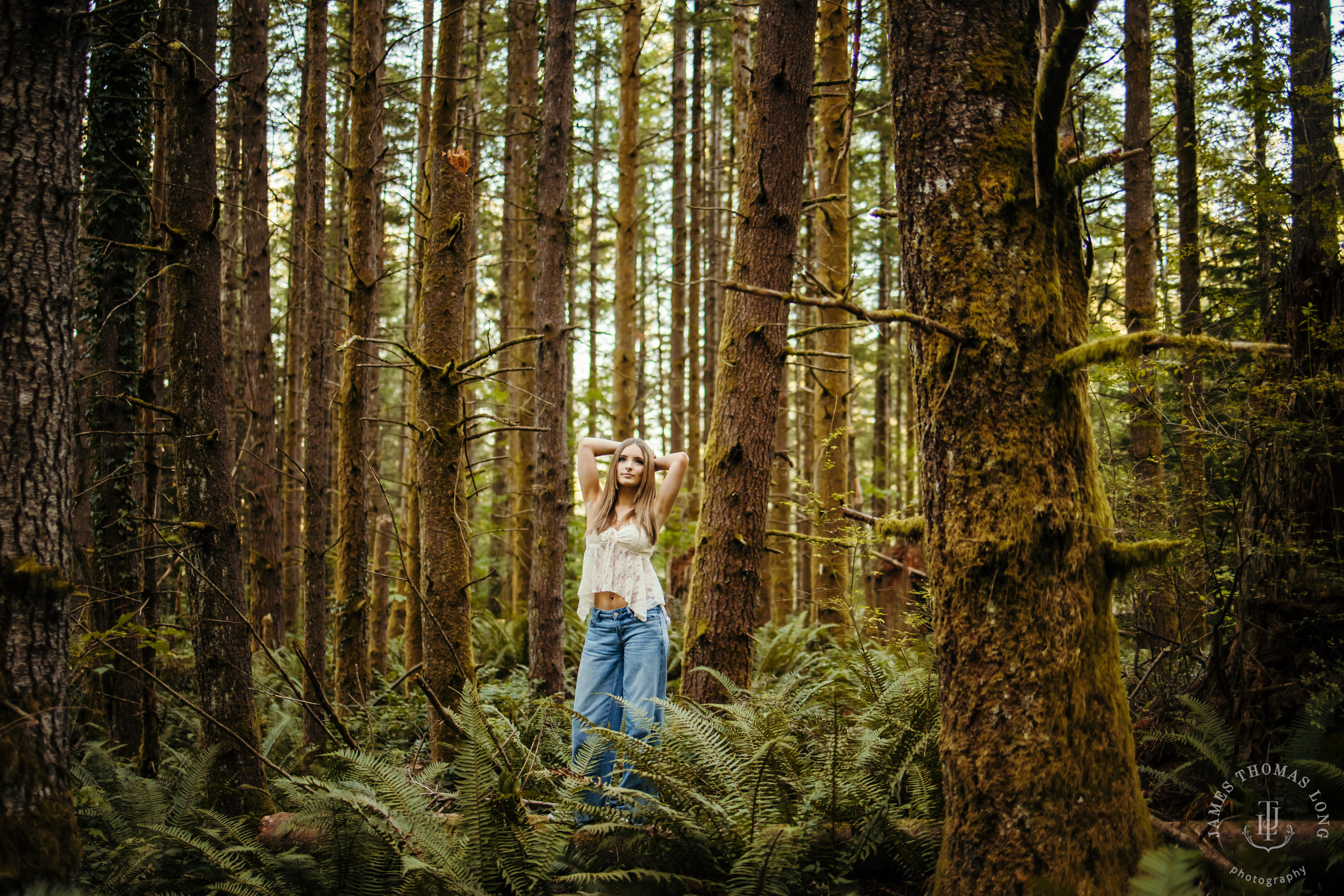 Snoqualmie high school senior portrait session by Issaquah and Snoqualmie senior photographer James Thomas Long Photography