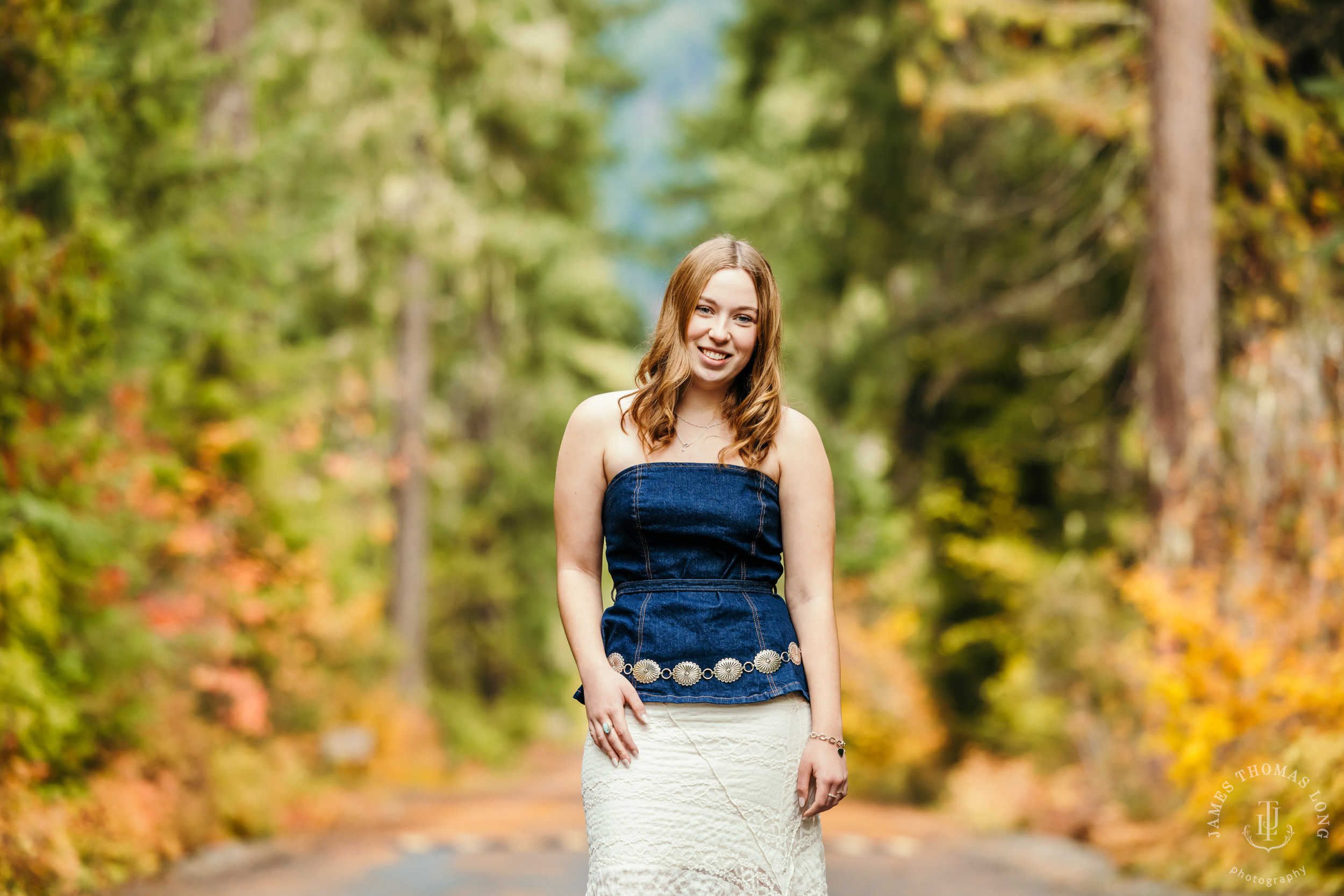 Cascade Mountain adventure high school senior portrait session by Seattle senior photographer James Thomas Long Photography