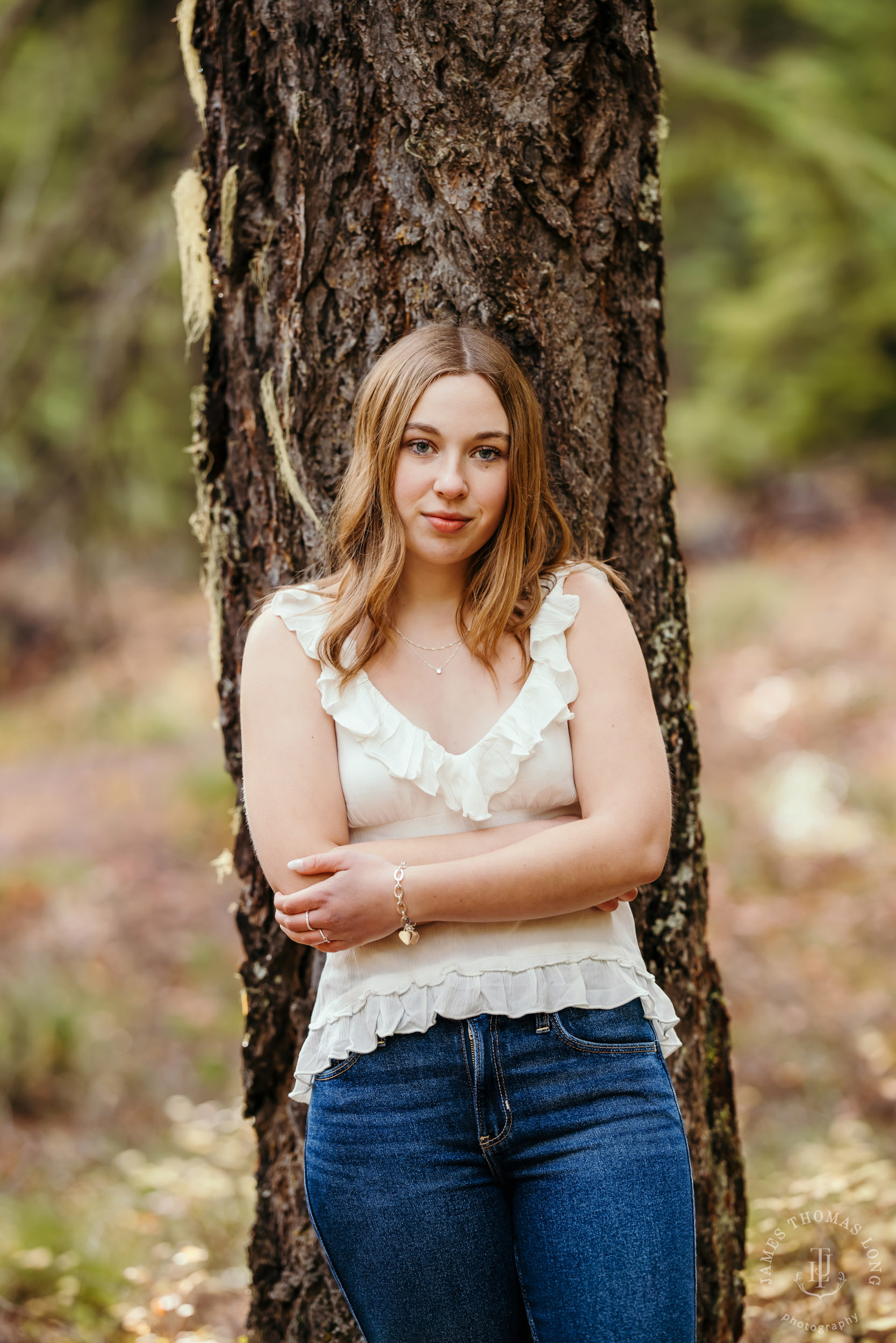 Cascade Mountain adventure high school senior portrait session by Seattle senior photographer James Thomas Long Photography