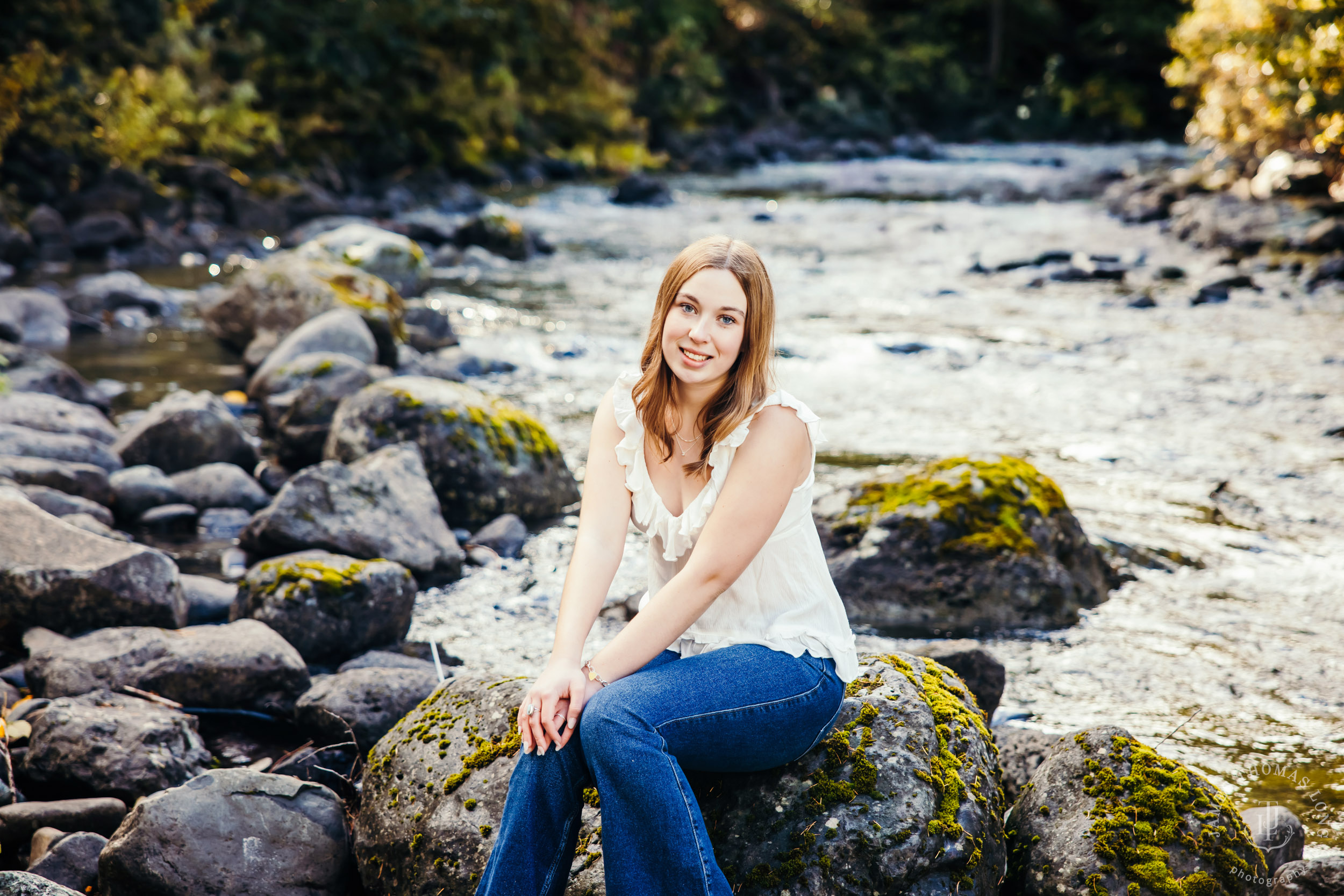 Cascade Mountain adventure high school senior portrait session by Seattle senior photographer James Thomas Long Photography