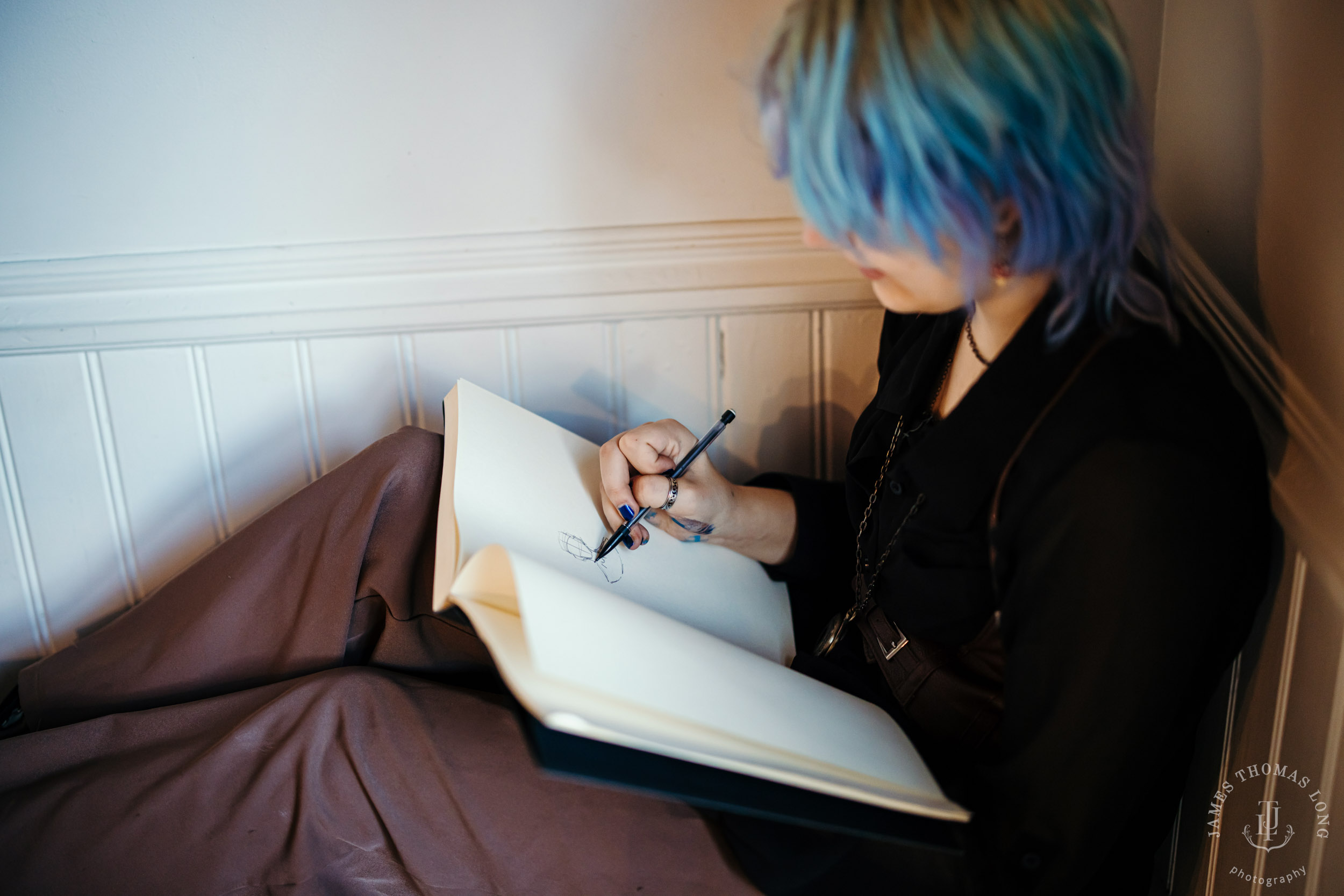 Fall City high school senior portrait session by Snoqualmie senior portrait photographer James Thomas Long Photography