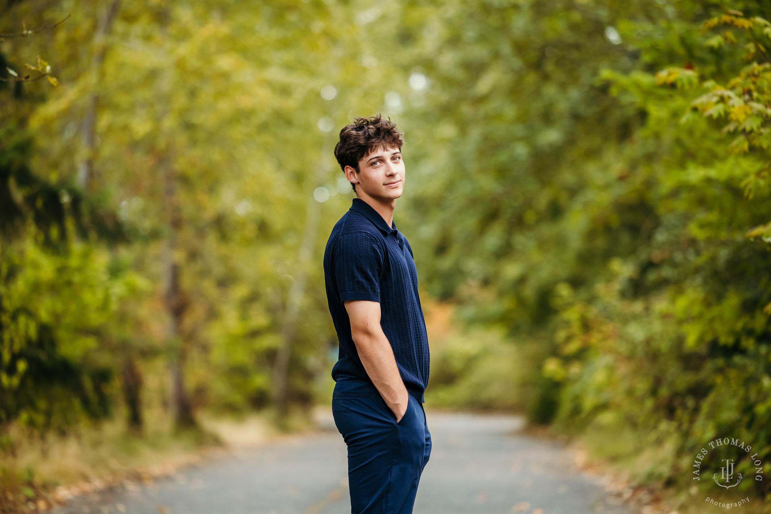 Seattle Magnuson Park high school senior portrait session by Seattle senior photographer James Thomas Long Photography