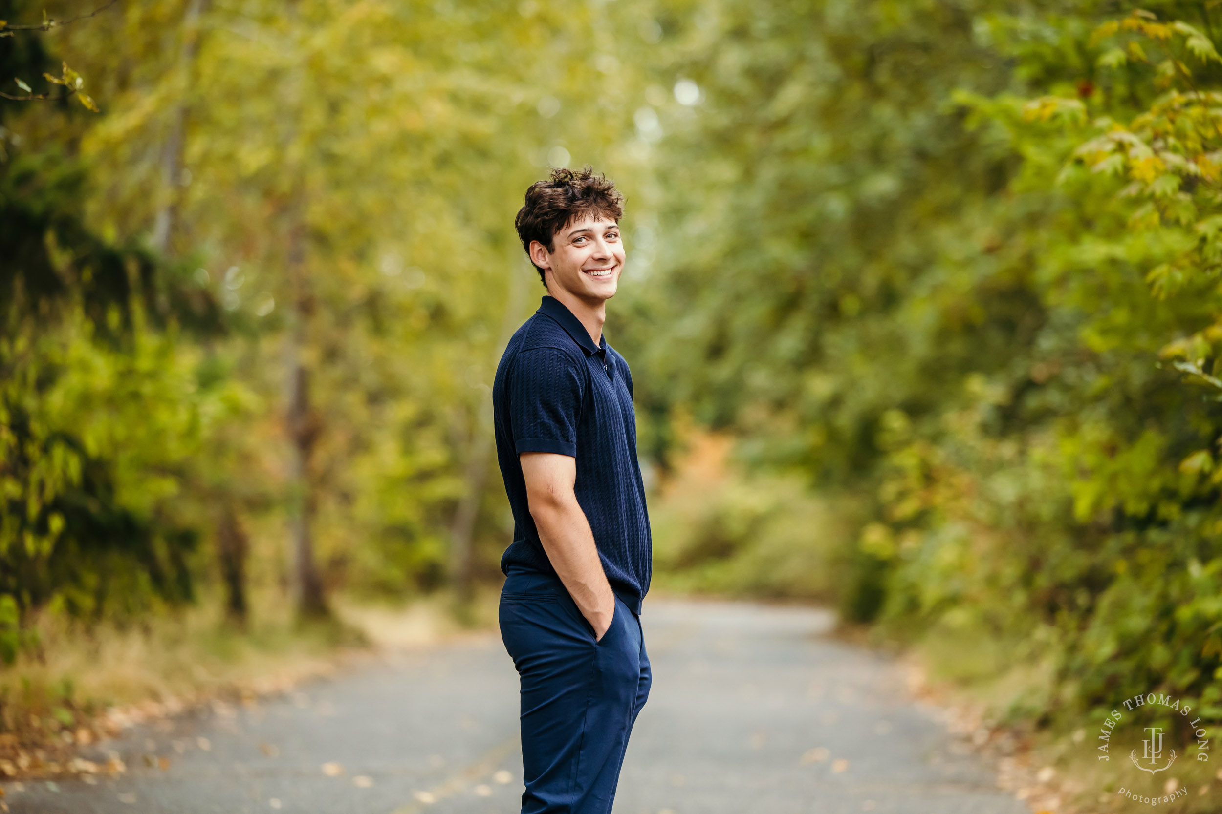 Seattle Magnuson Park high school senior portrait session by Seattle senior photographer James Thomas Long Photography
