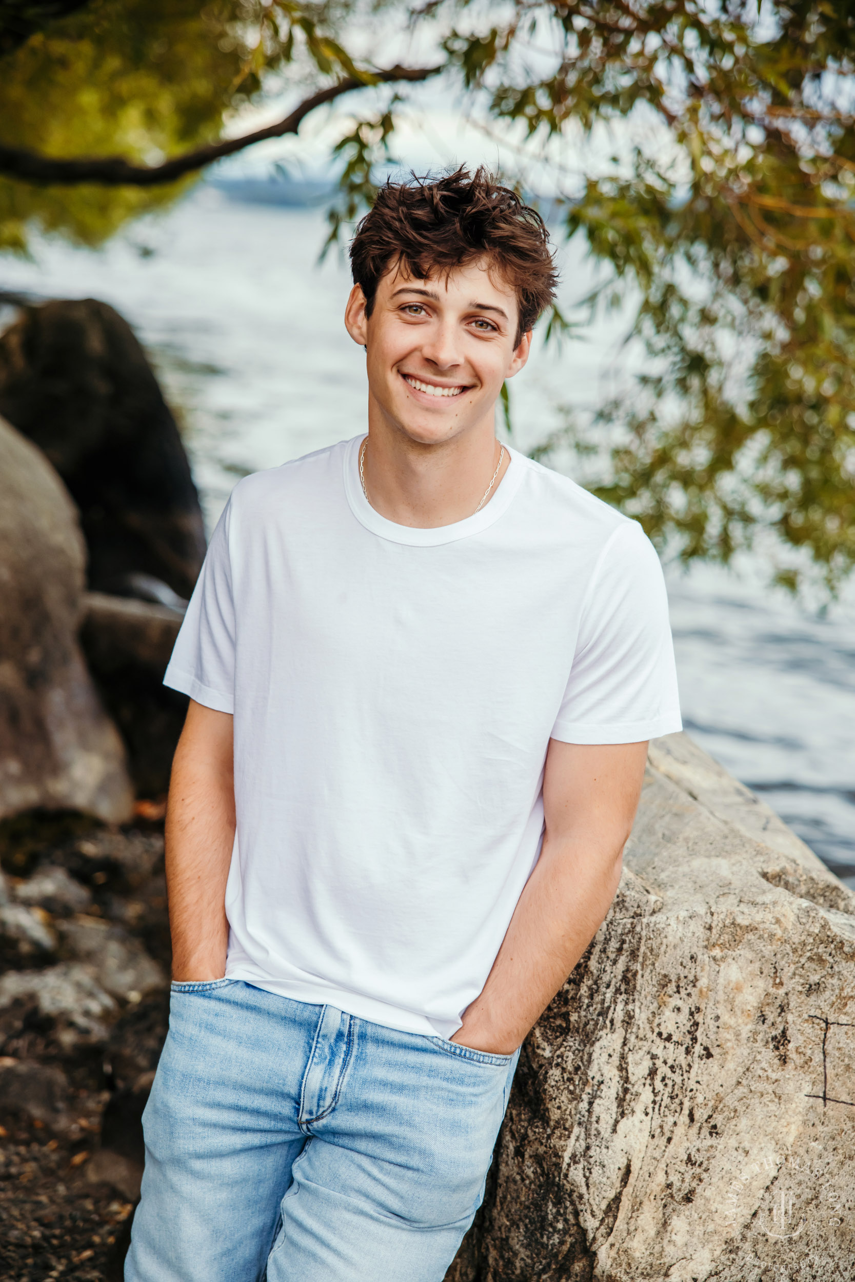 Seattle Magnuson Park high school senior portrait session by Seattle senior photographer James Thomas Long Photography
