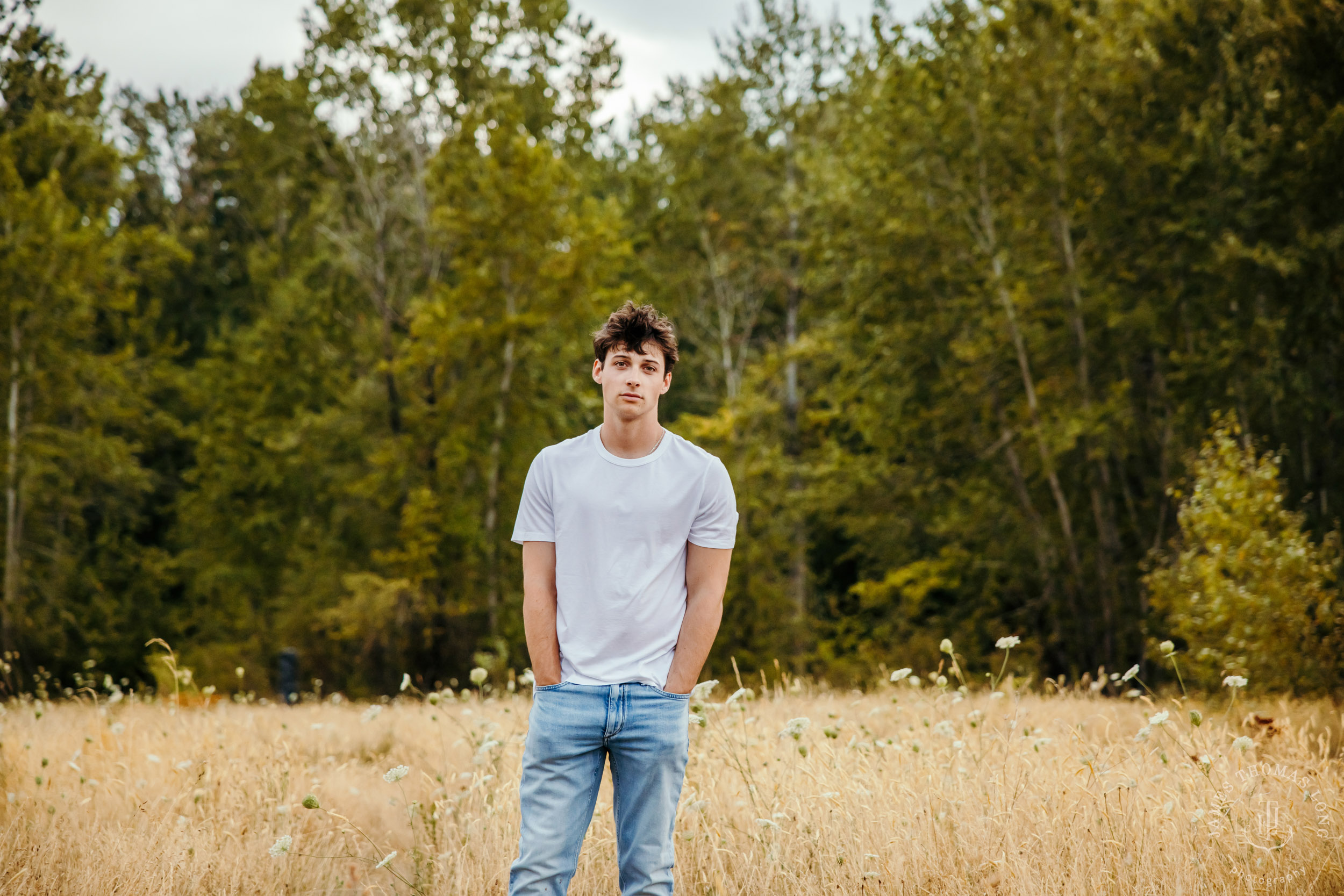 Seattle Magnuson Park high school senior portrait session by Seattle senior photographer James Thomas Long Photography