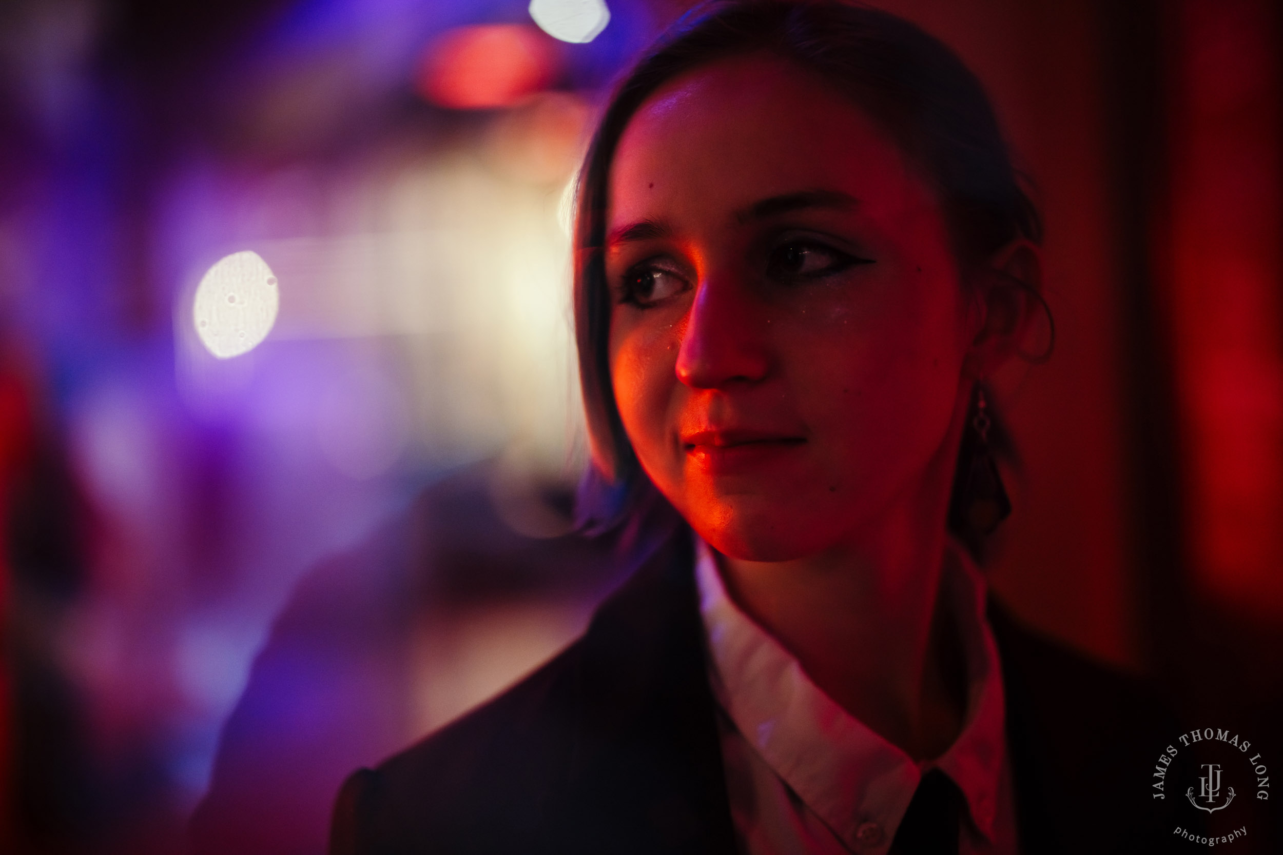 Seattle urban street high school senior portrait session by Seattle senior portrait photographer James Thomas Long Photography