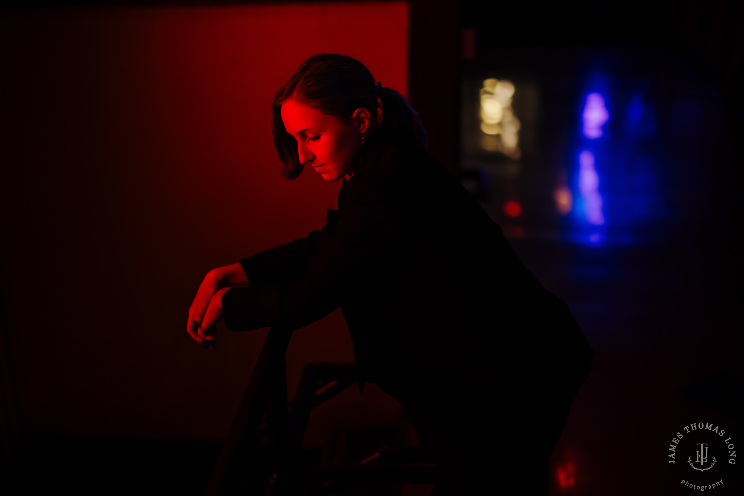 Seattle urban street high school senior portrait session by Seattle senior portrait photographer James Thomas Long Photography