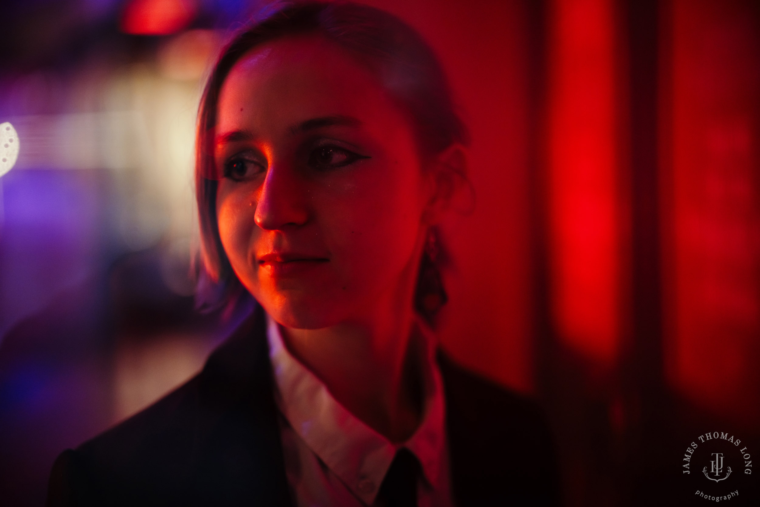 Seattle urban street high school senior portrait session by Seattle senior portrait photographer James Thomas Long Photography