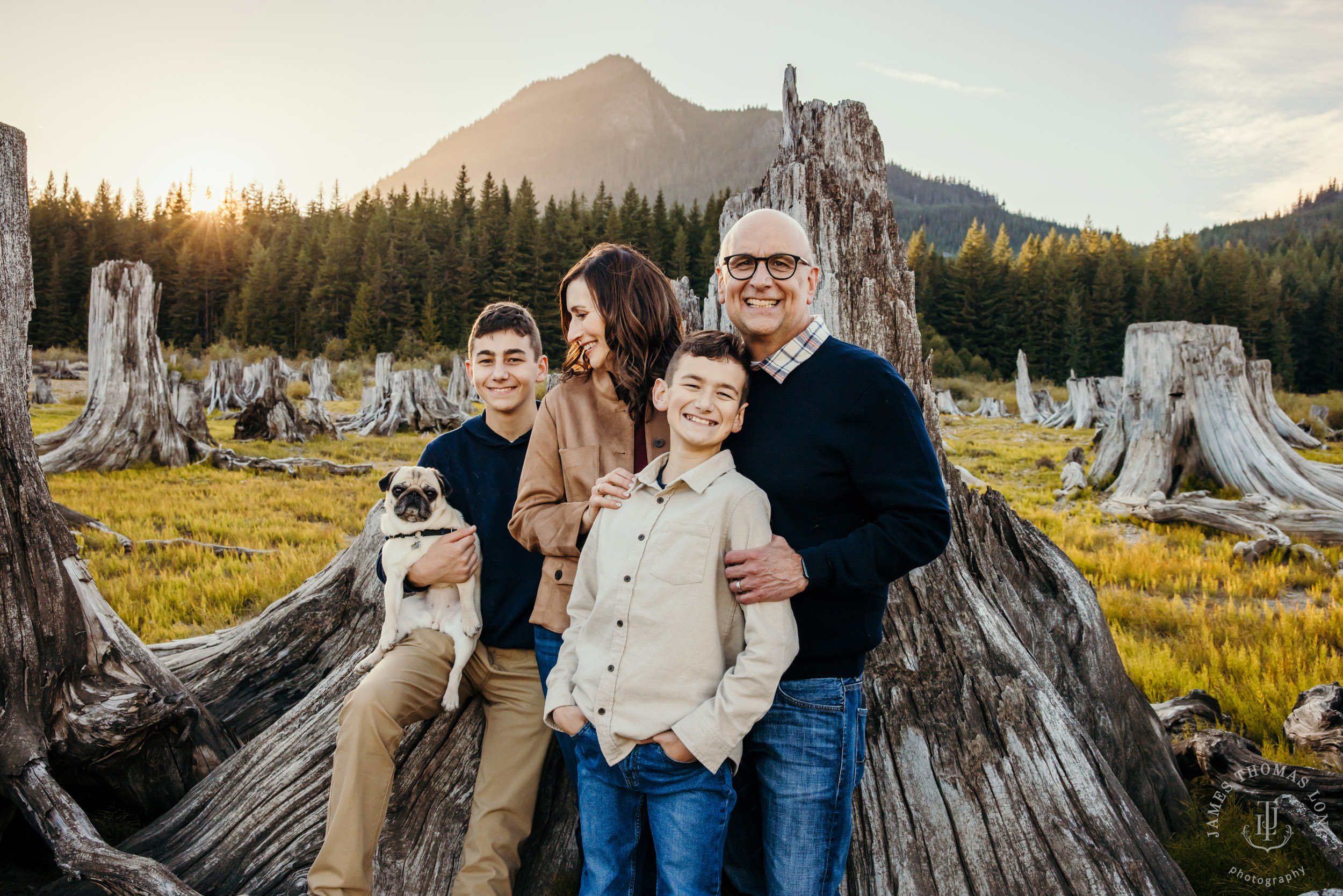 Cascade Mountain adventure family photography session by Snoqualmie family photographer James Thomas Long Photography
