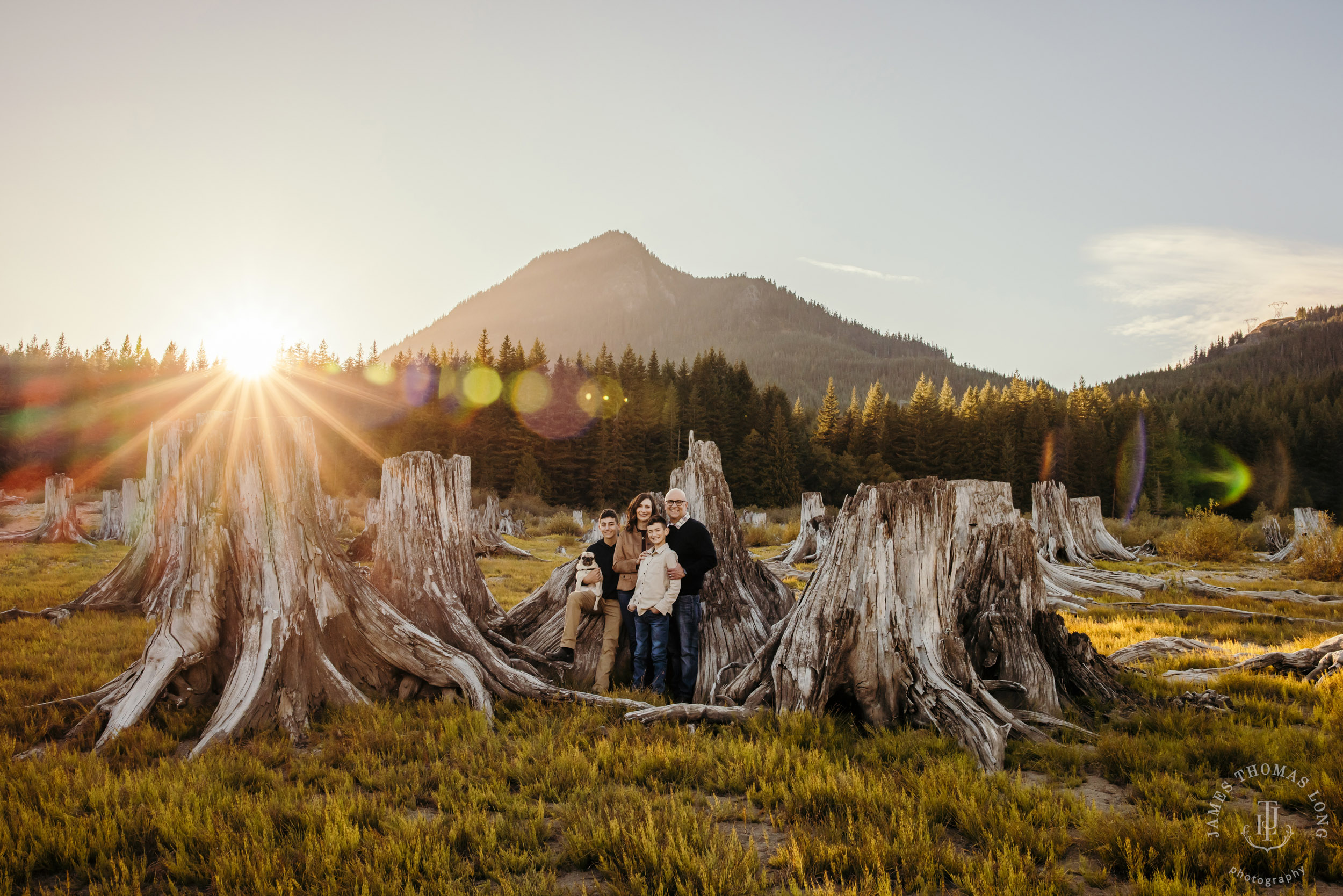 Cascade Mountain adventure family photography session by Snoqualmie family photographer James Thomas Long Photography