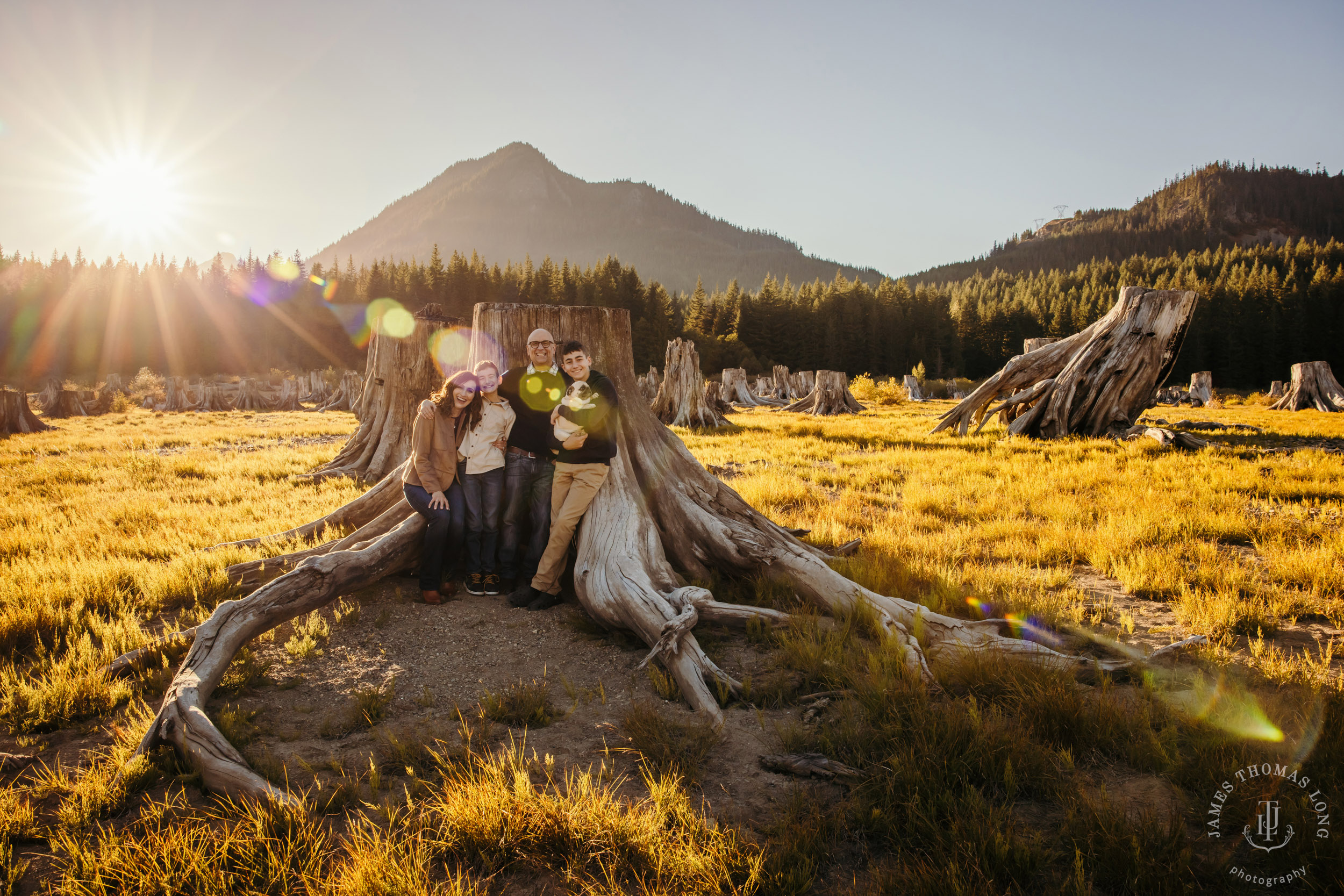 Cascade Mountain adventure family photography session by Snoqualmie family photographer James Thomas Long Photography