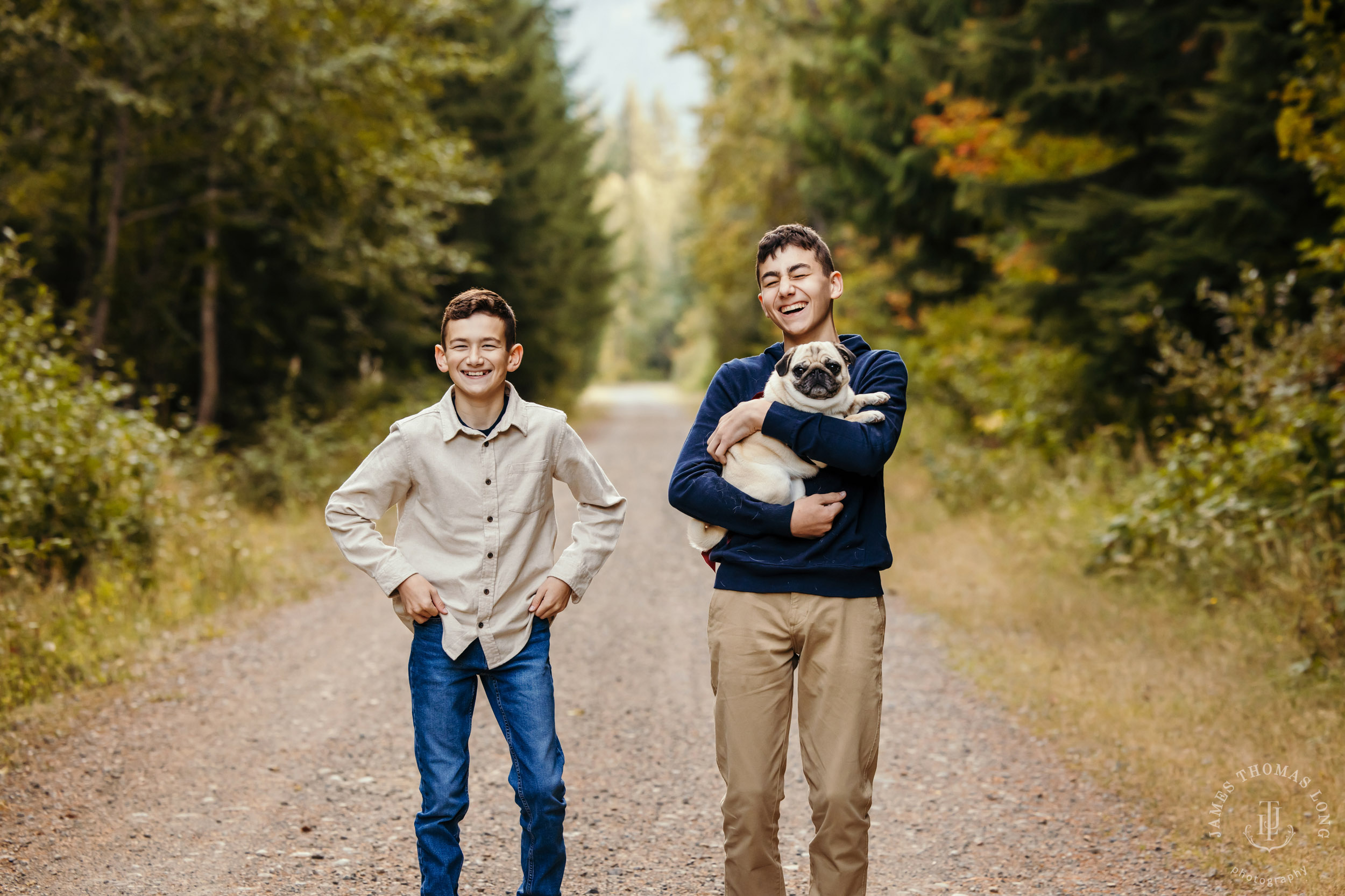 Cascade Mountain adventure family photography session by Snoqualmie family photographer James Thomas Long Photography