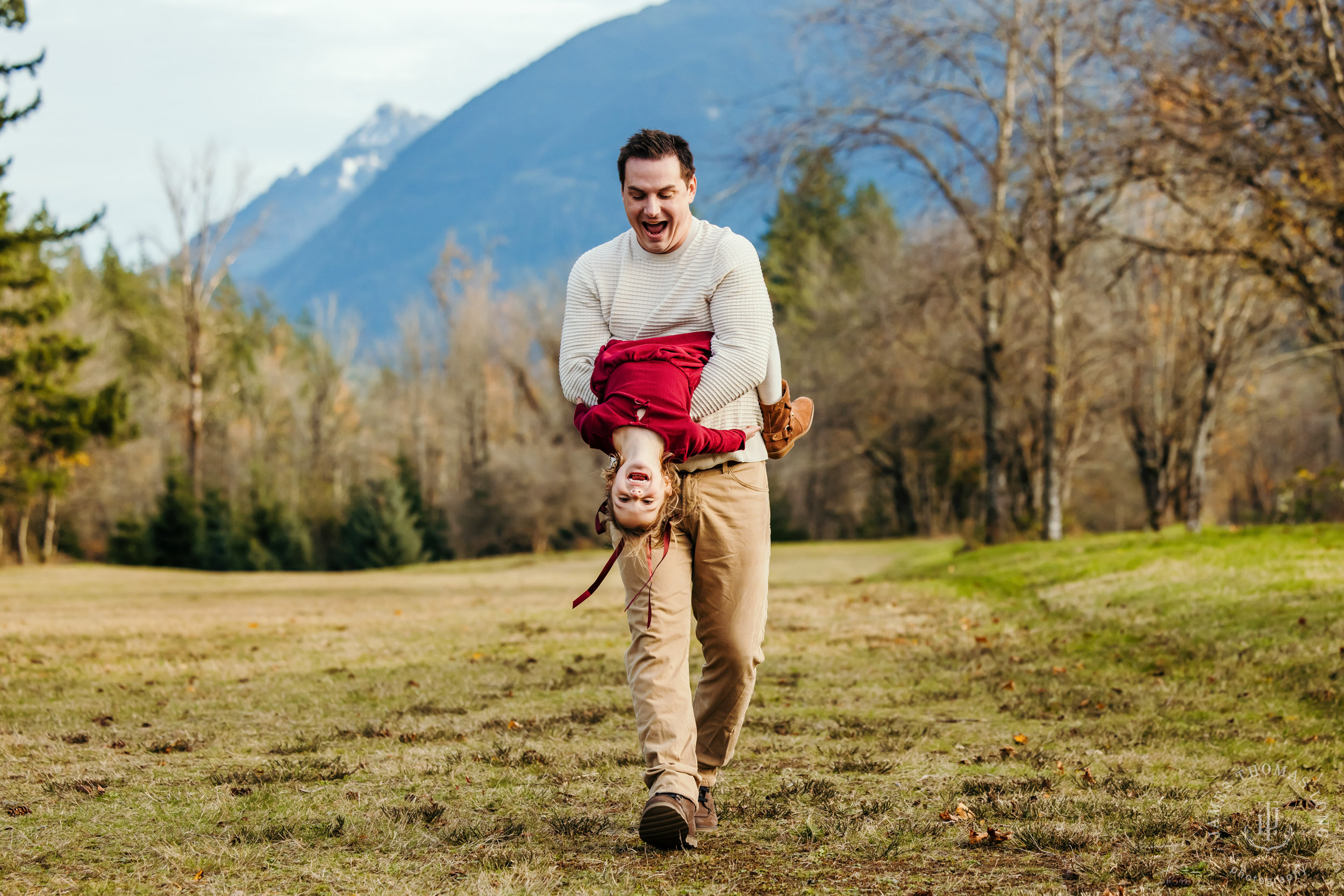 North Bend family portrait session by Snoqualmie family photographer James Thomas Long Photography