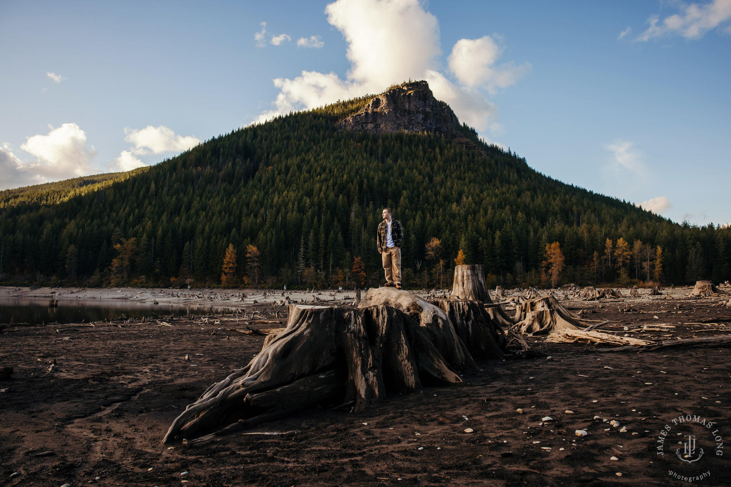 North Bend high school senior portrait session by Snoqualmie senior portrait photographer James Thomas Long Photography