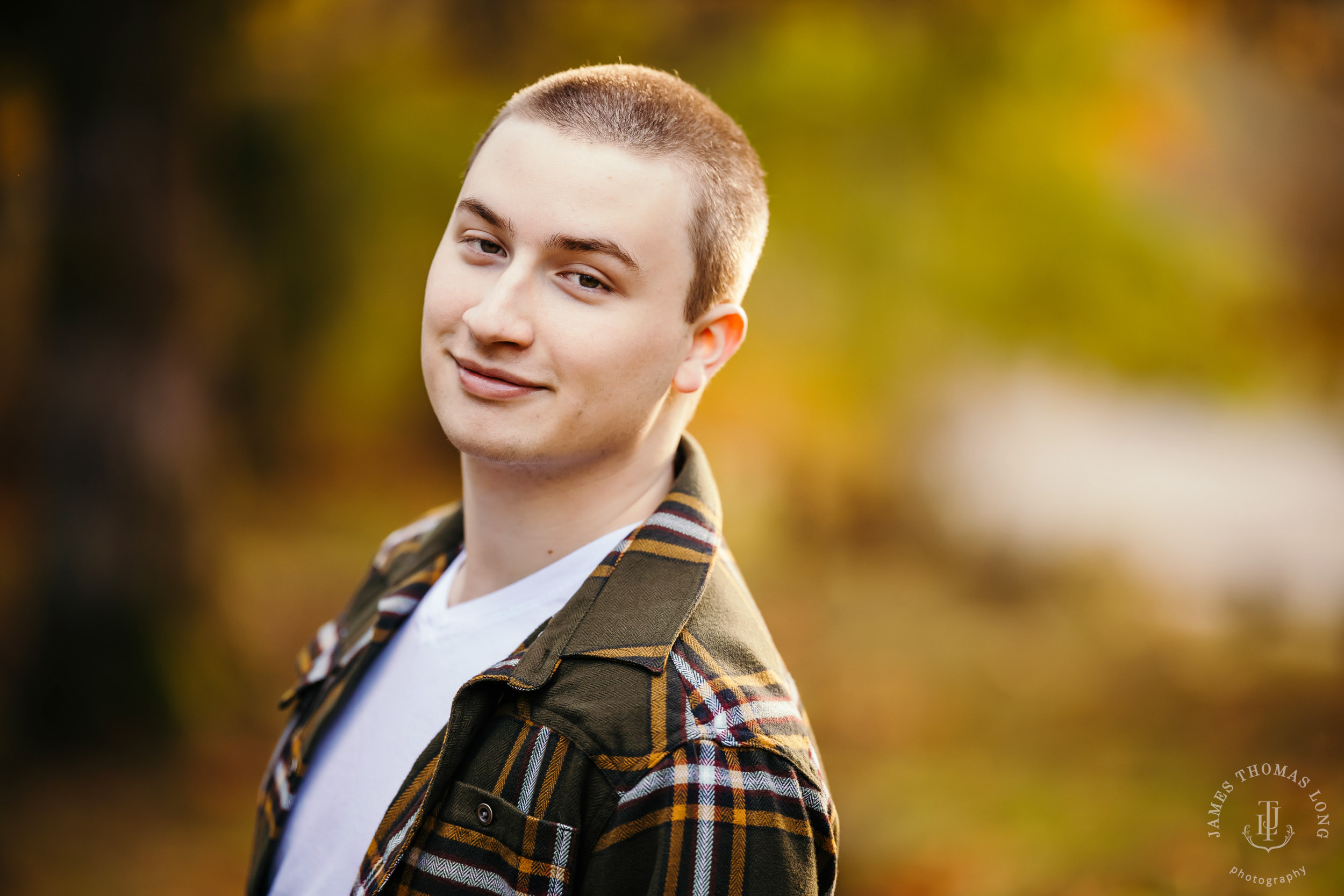 North Bend high school senior portrait session by Snoqualmie senior portrait photographer James Thomas Long Photography