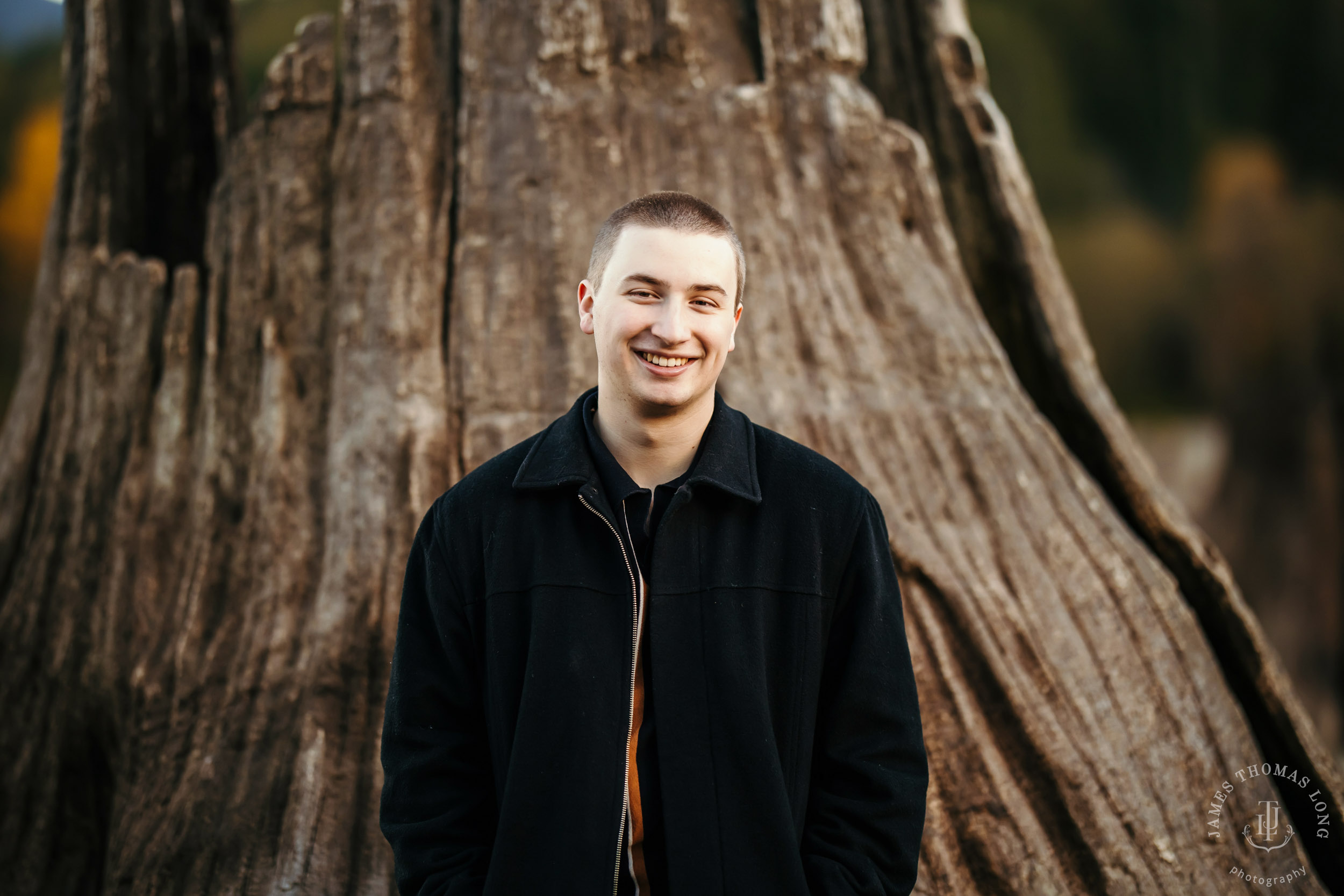 North Bend high school senior portrait session by Snoqualmie senior portrait photographer James Thomas Long Photography