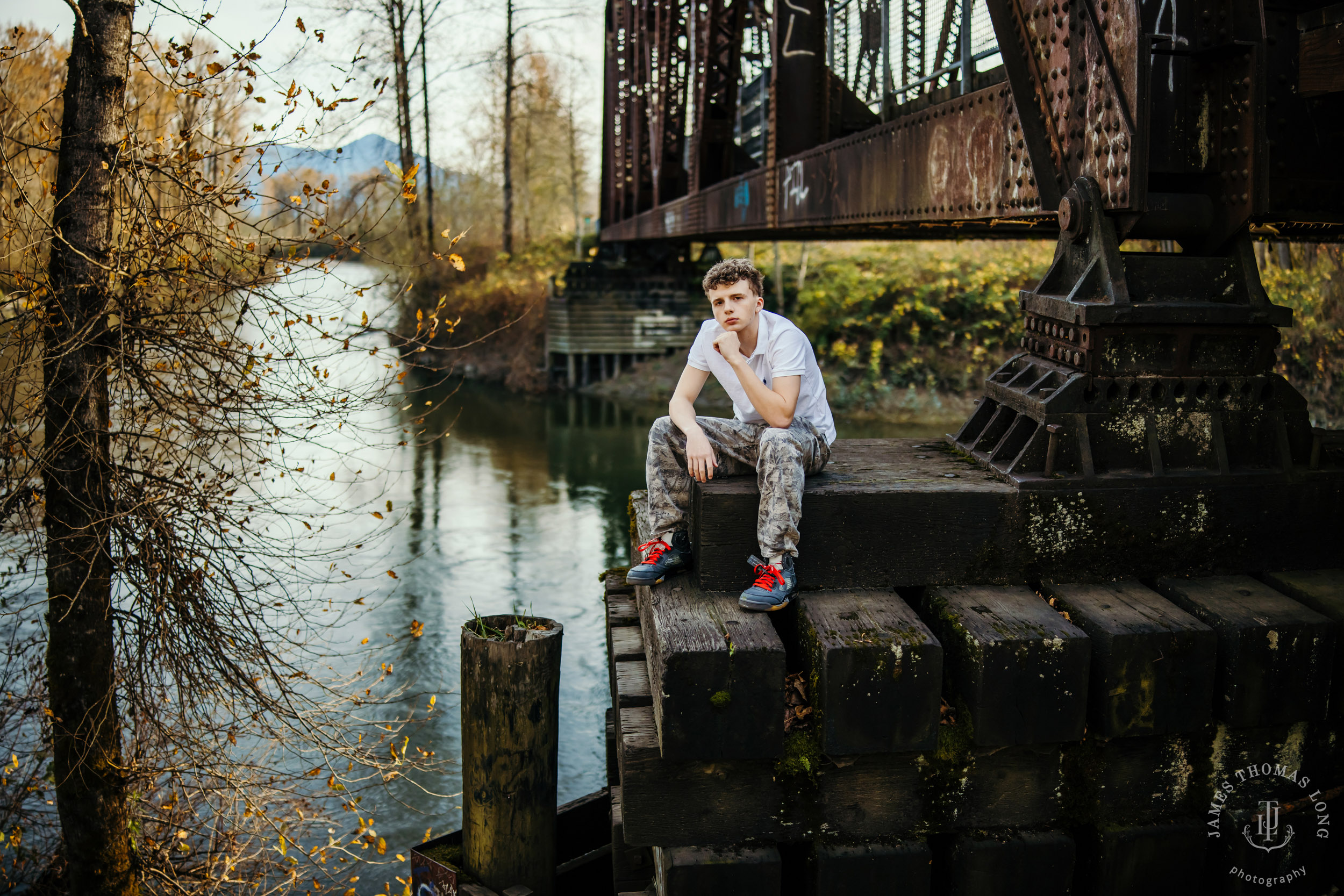 Snoqualmie high school senior portrait session by Snoqualmie senior portrait photographer James Thomas Long Photography