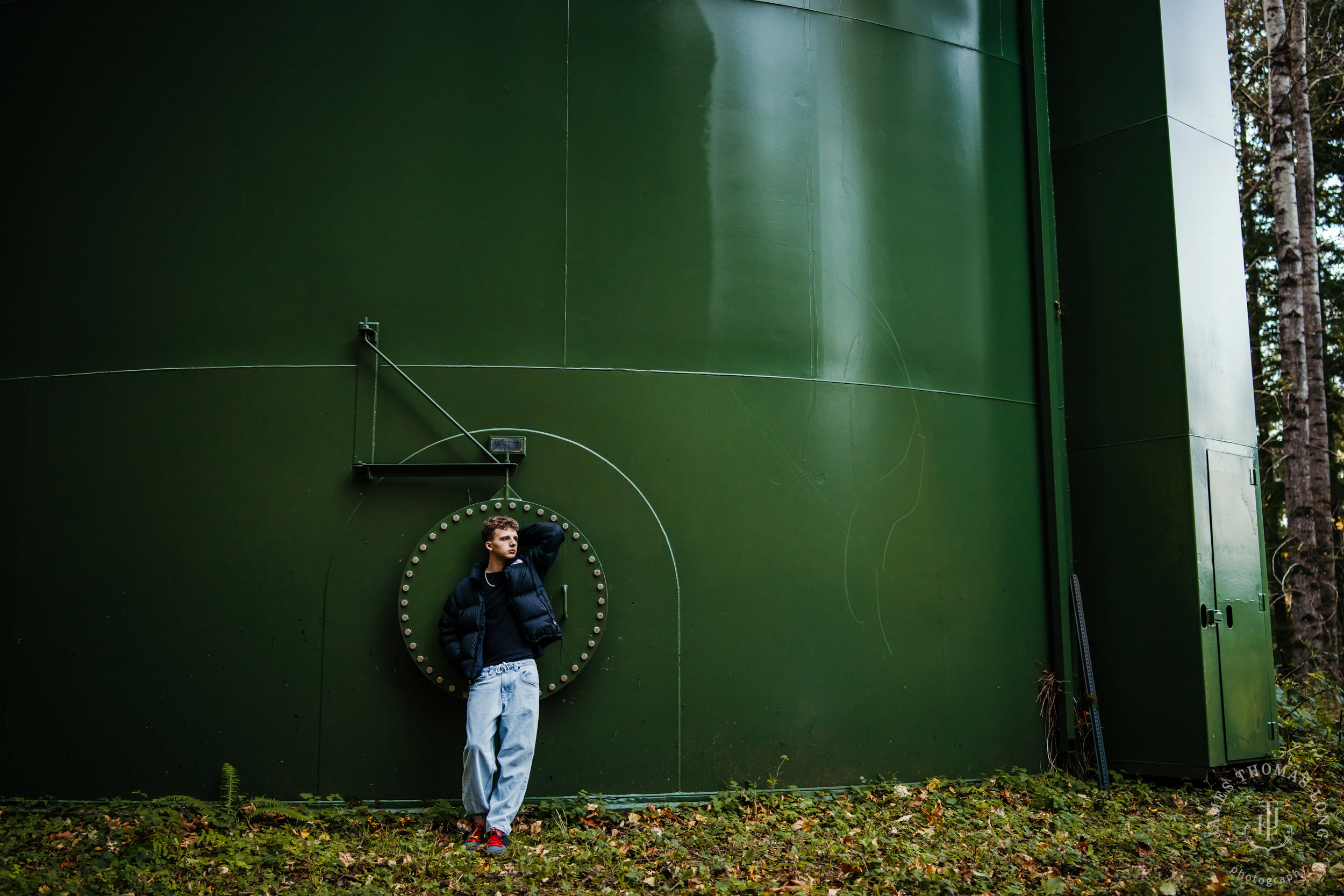 Snoqualmie high school senior portrait session by Snoqualmie senior portrait photographer James Thomas Long Photography