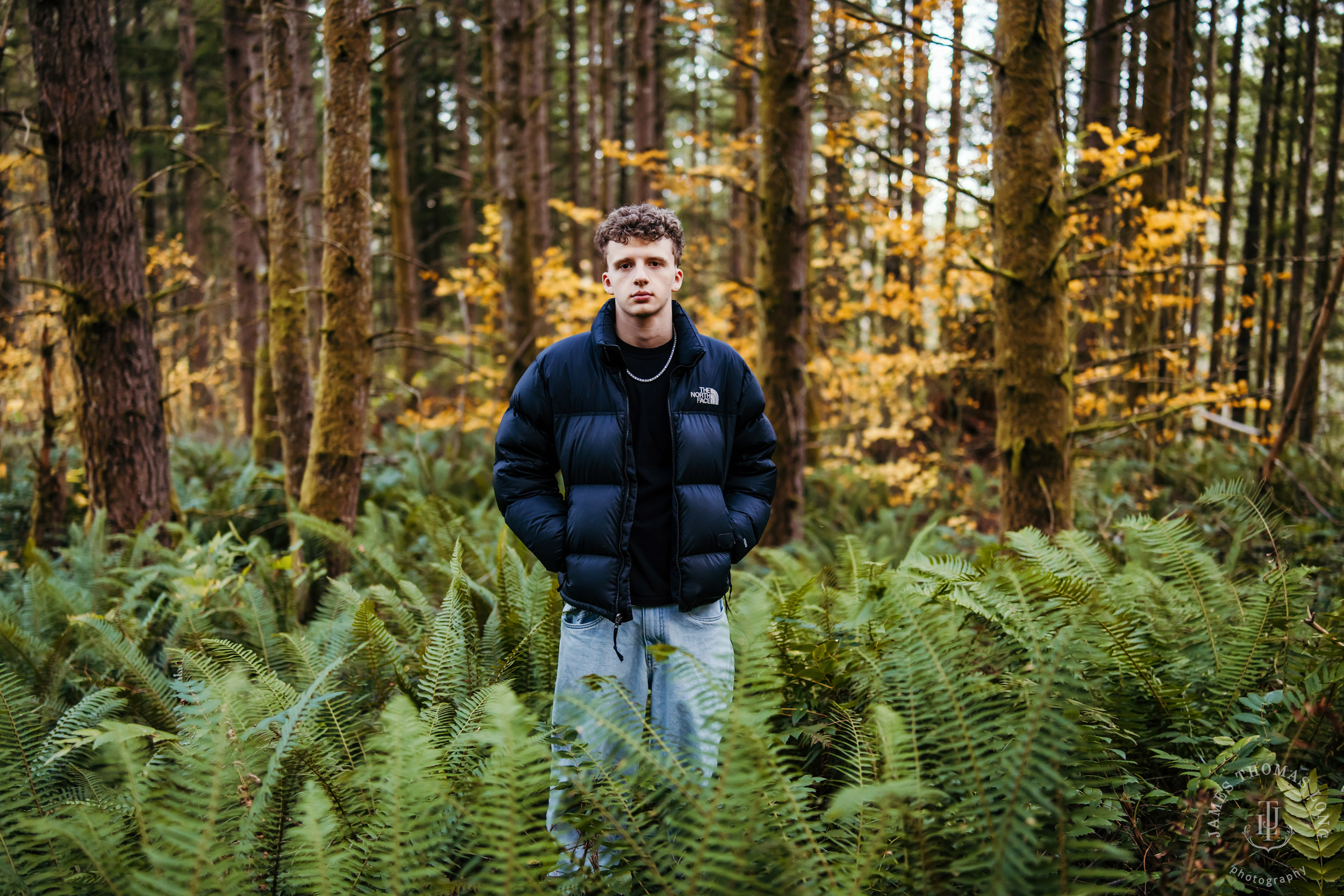 Snoqualmie high school senior portrait session by Snoqualmie senior portrait photographer James Thomas Long Photography