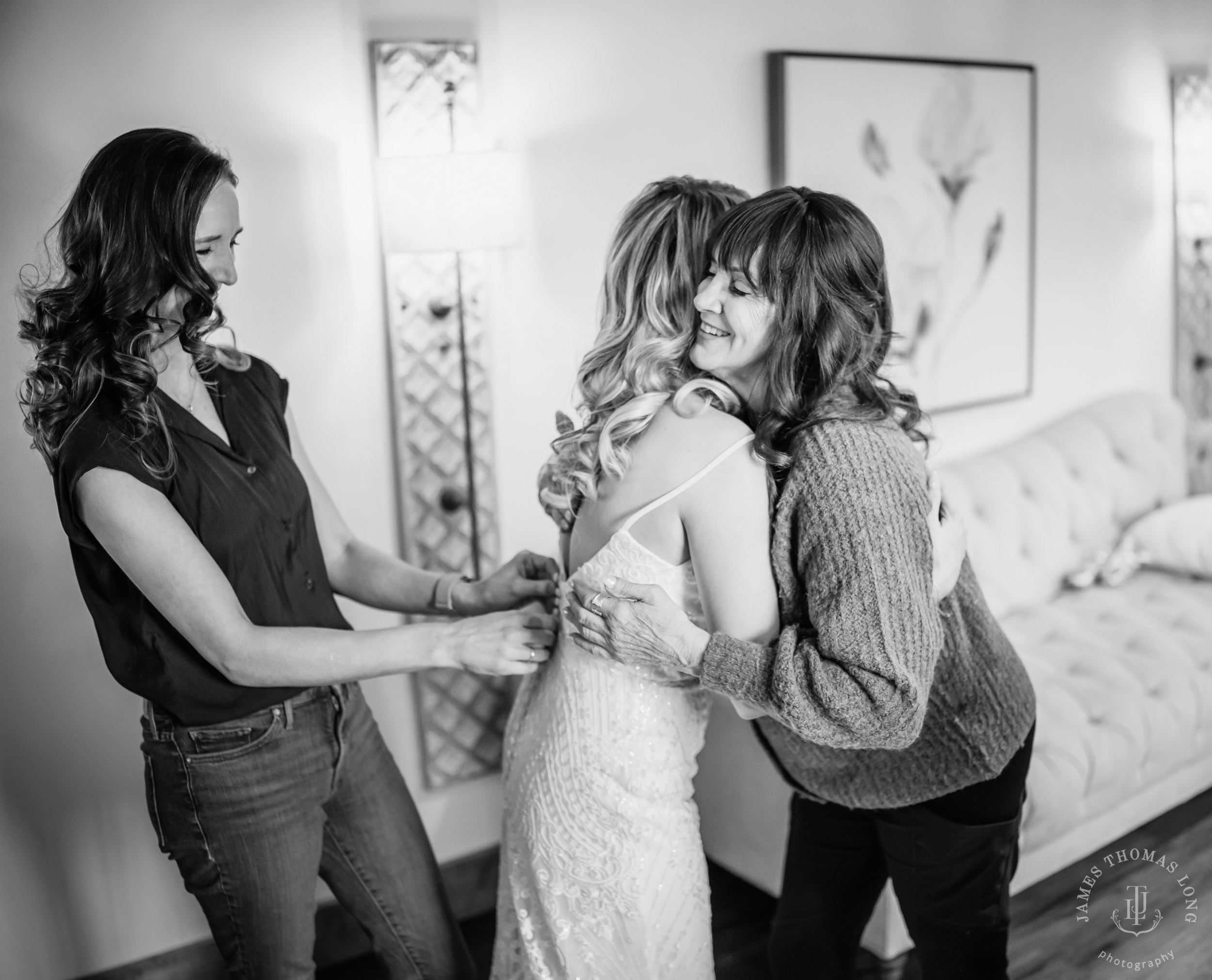 Farm 12 Puyallup wedding by Seattle wedding photographer James Thomas Long Photography