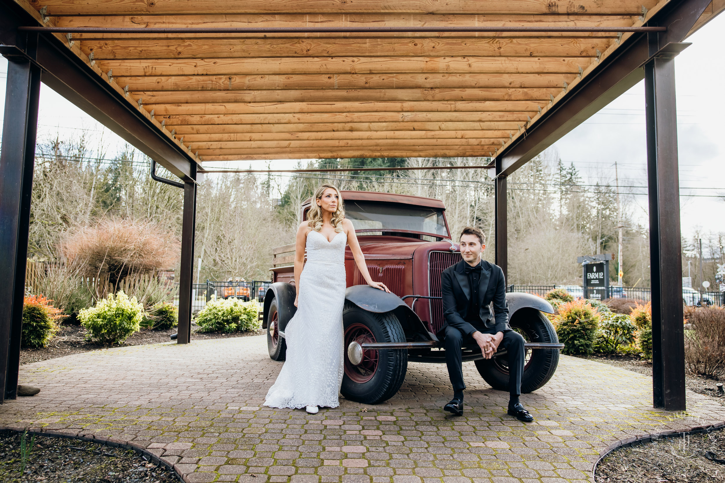 Farm 12 Puyallup wedding by Seattle wedding photographer James Thomas Long Photography