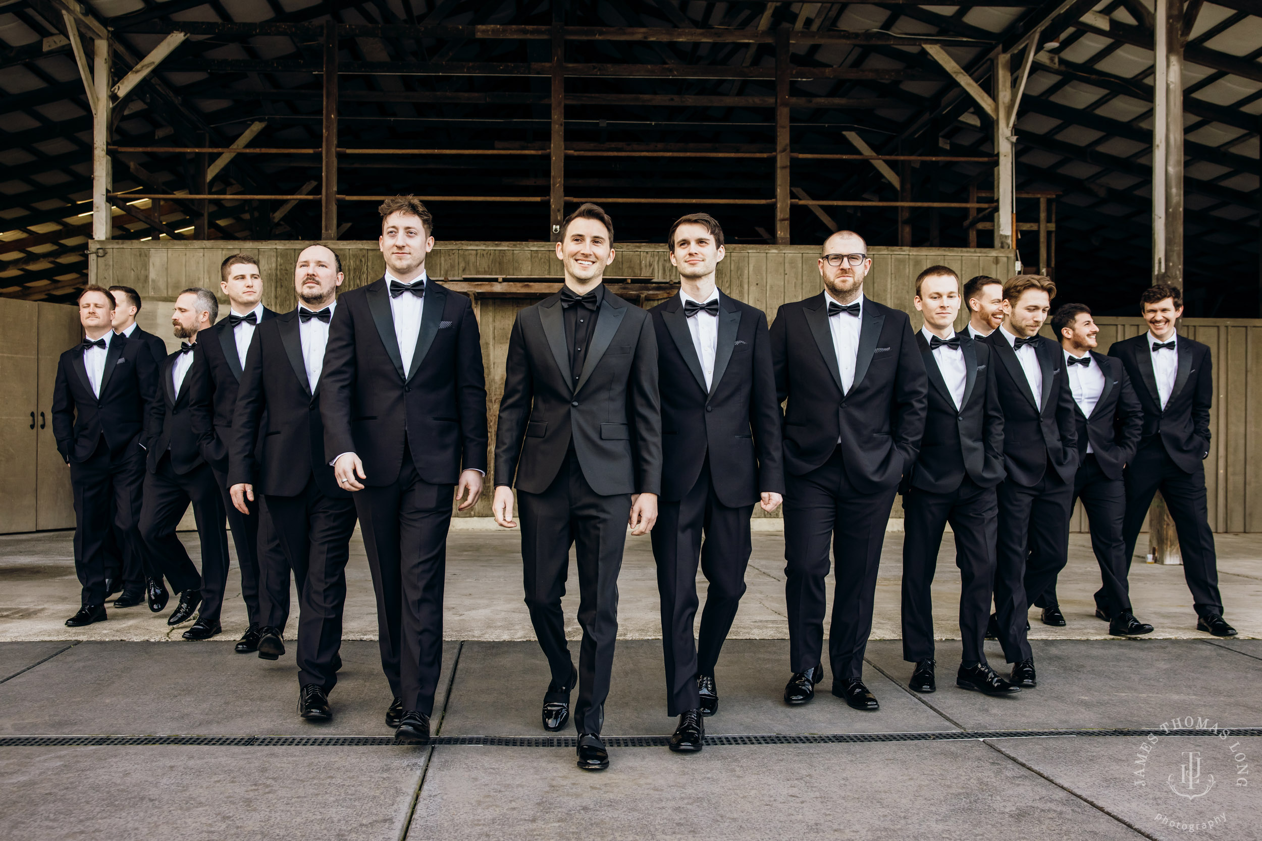 Farm 12 Puyallup wedding by Seattle wedding photographer James Thomas Long Photography