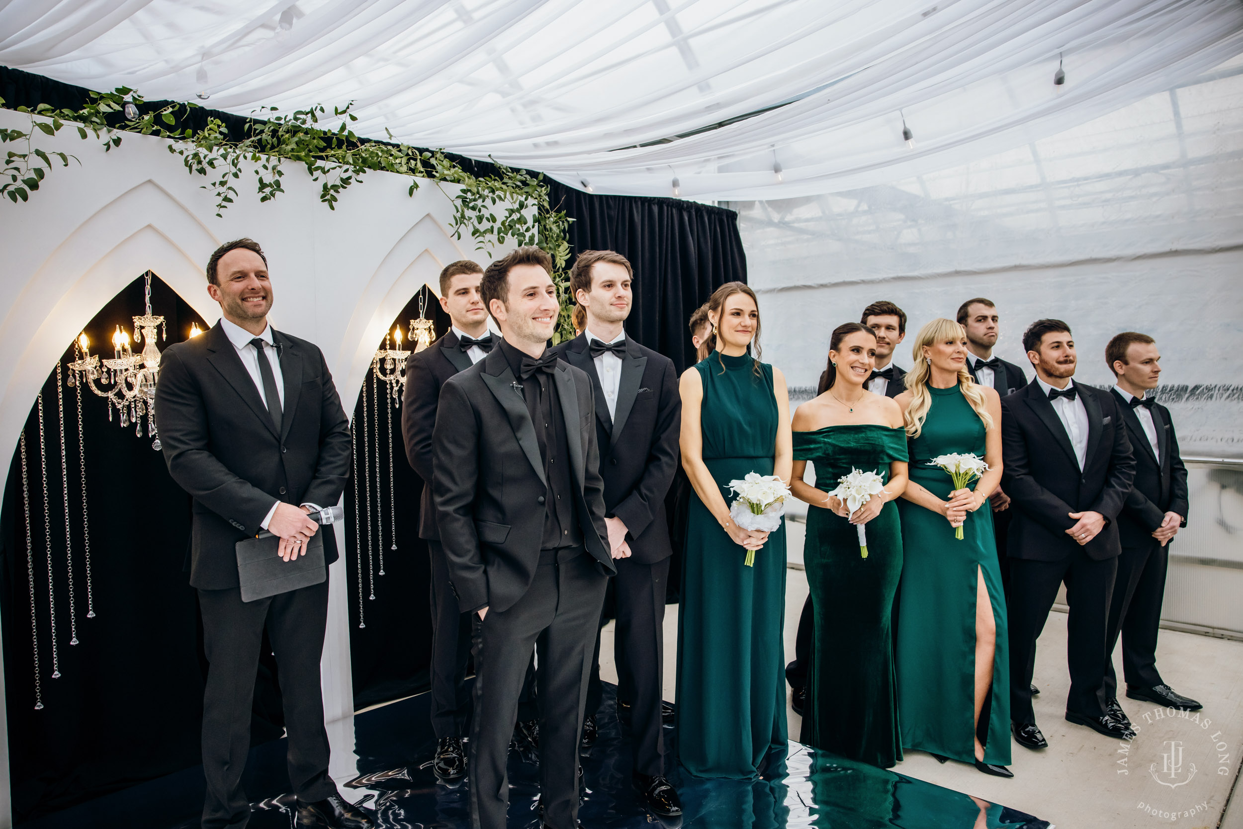 Farm 12 Puyallup wedding by Seattle wedding photographer James Thomas Long Photography