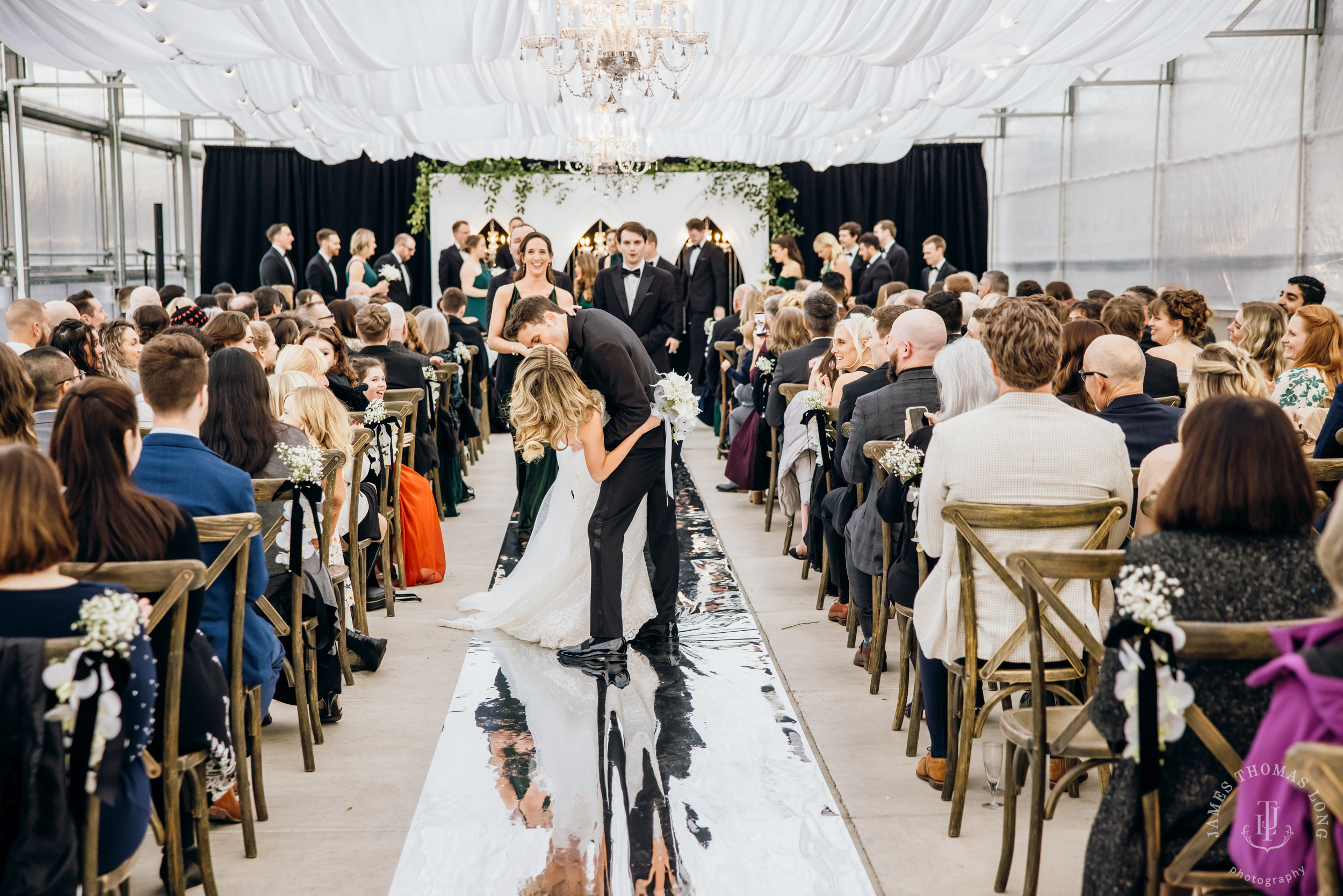 Farm 12 Puyallup wedding by Seattle wedding photographer James Thomas Long Photography