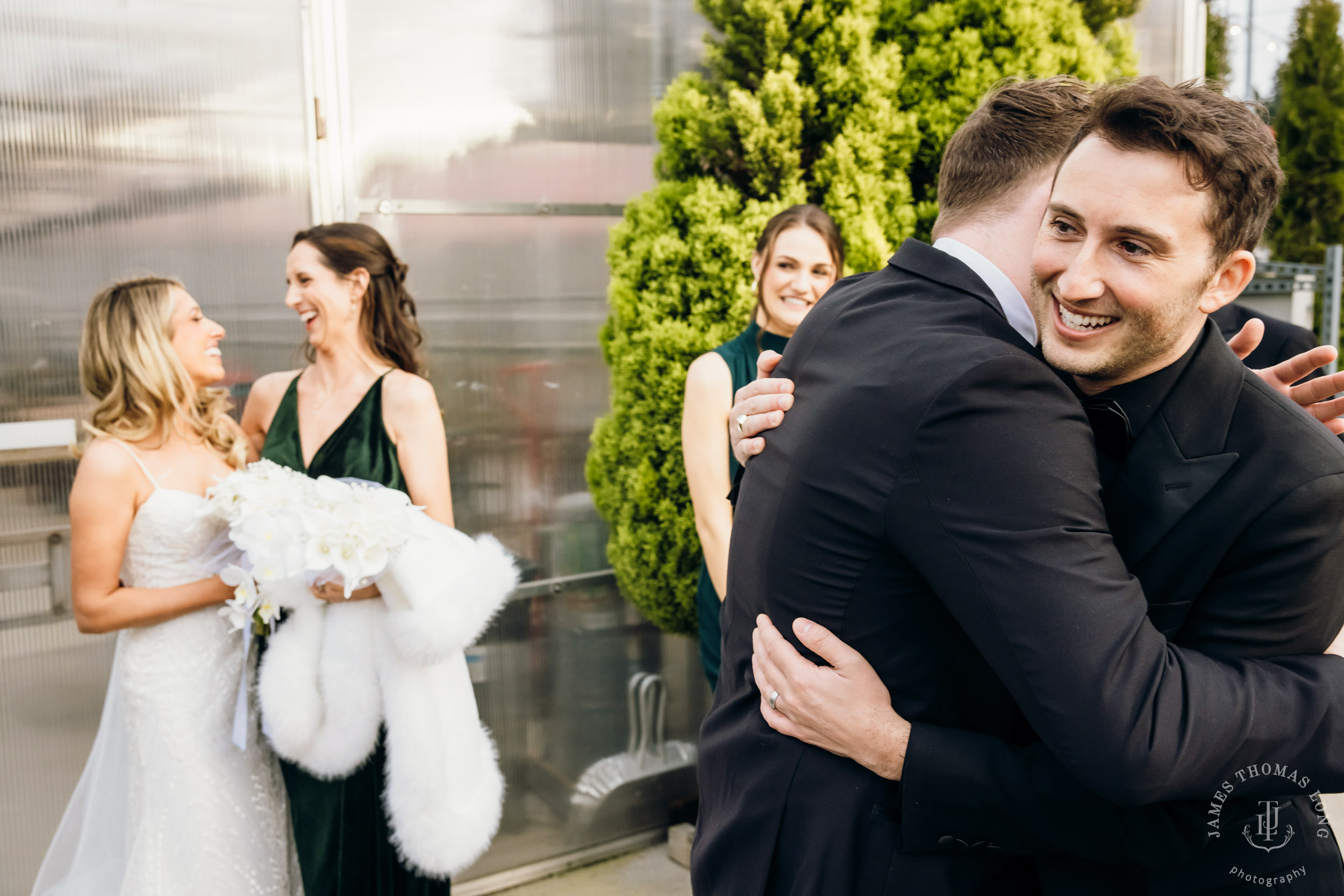 Farm 12 Puyallup wedding by Seattle wedding photographer James Thomas Long Photography