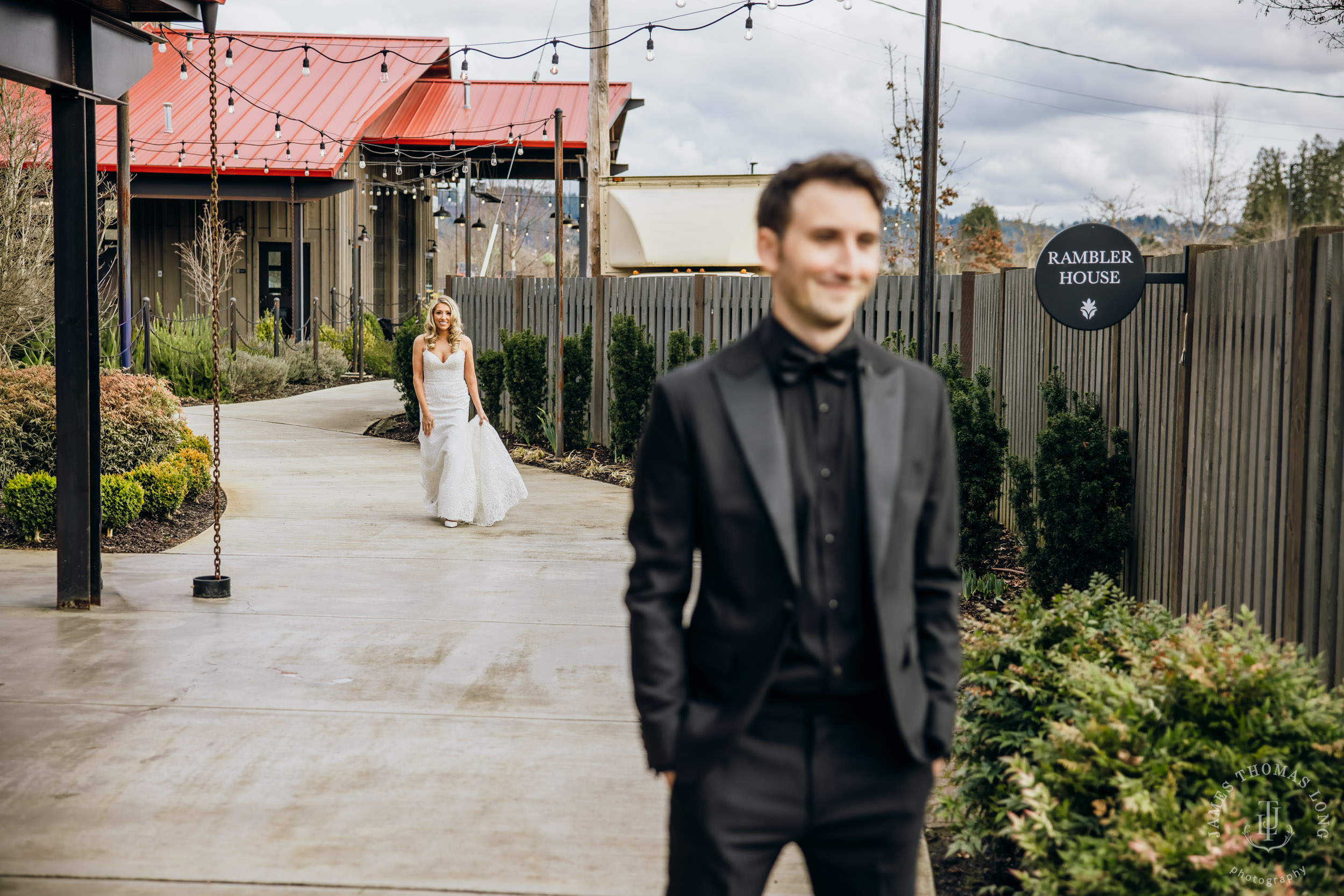 Farm 12 Puyallup wedding by Seattle wedding photographer James Thomas Long Photography