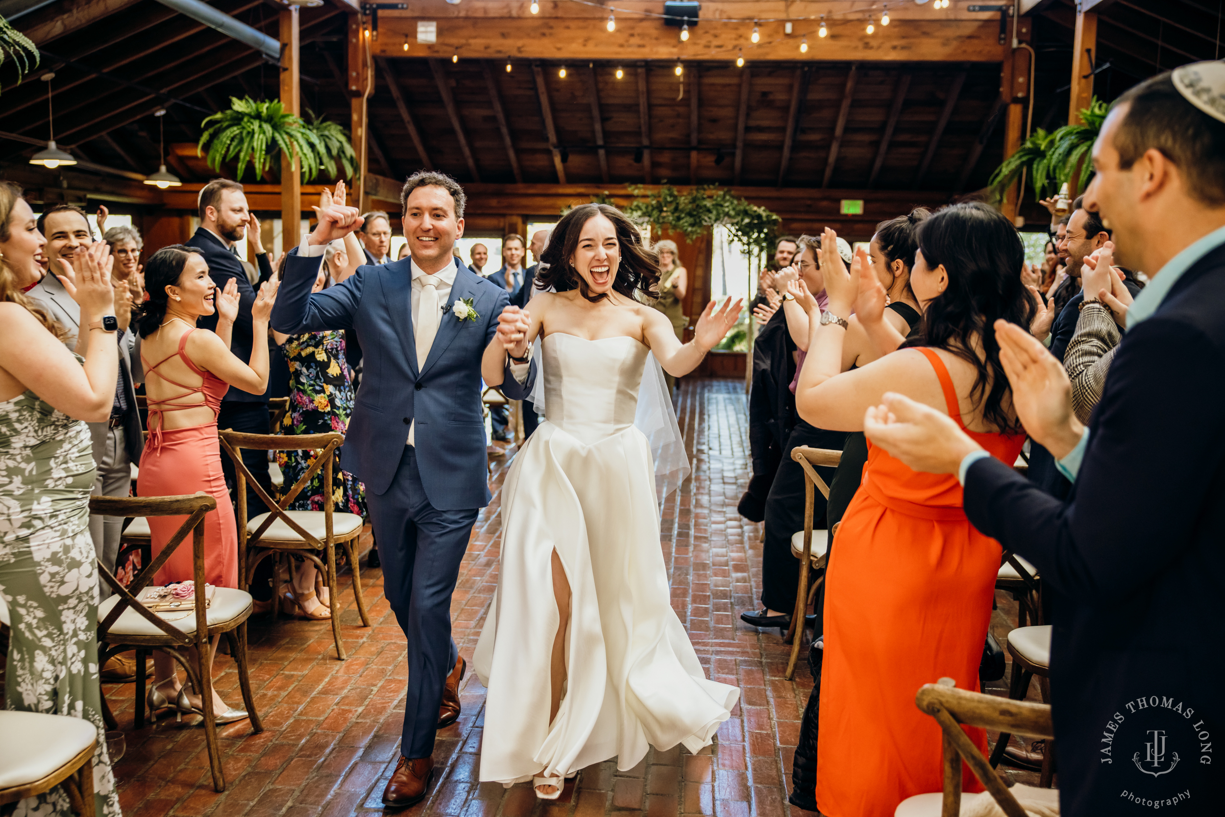 Kiana Lodge Poulsbo Jewish wedding by Seattle wedding photographer James Thomas Long Photography