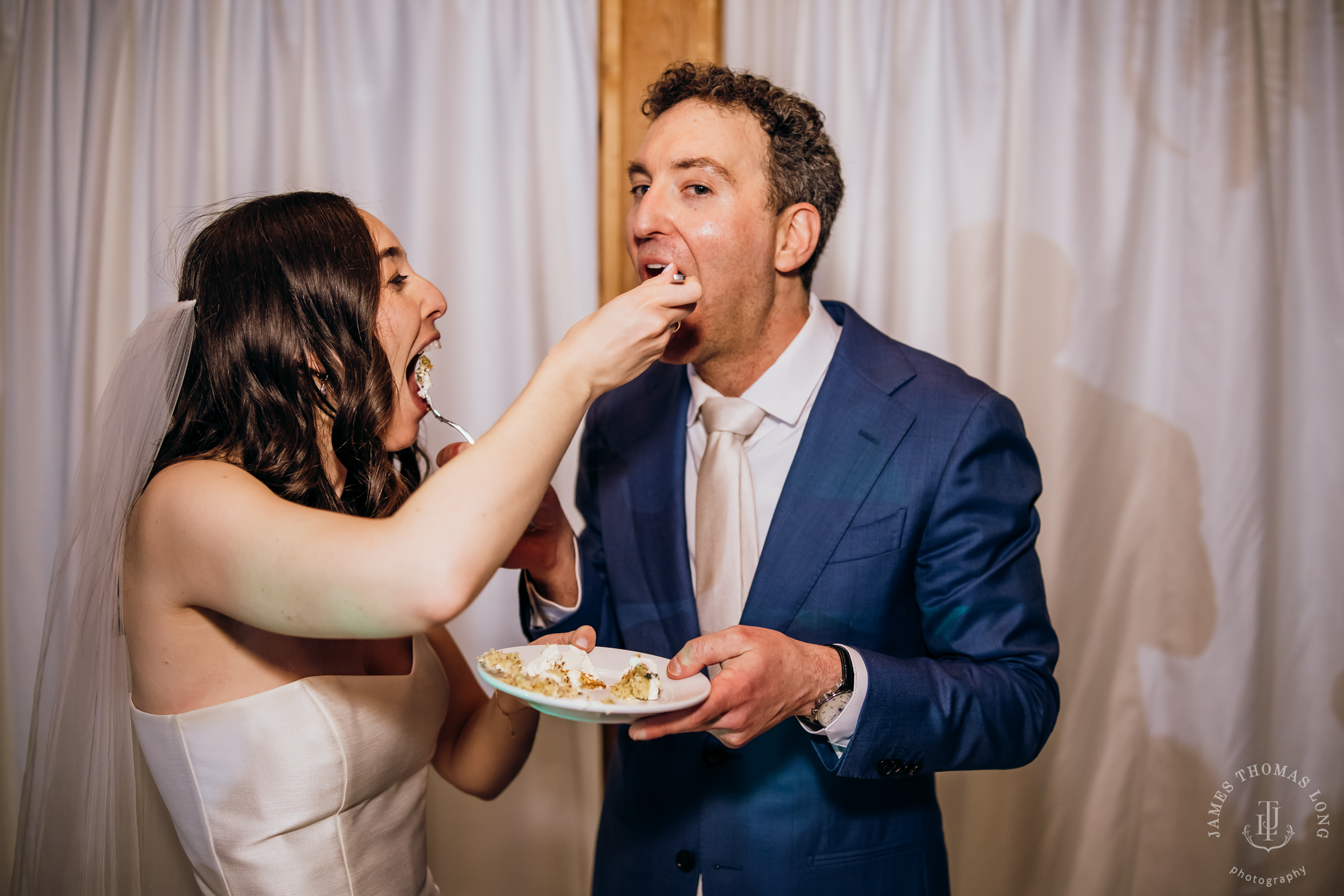Kiana Lodge Poulsbo Jewish wedding by Seattle wedding photographer James Thomas Long Photography