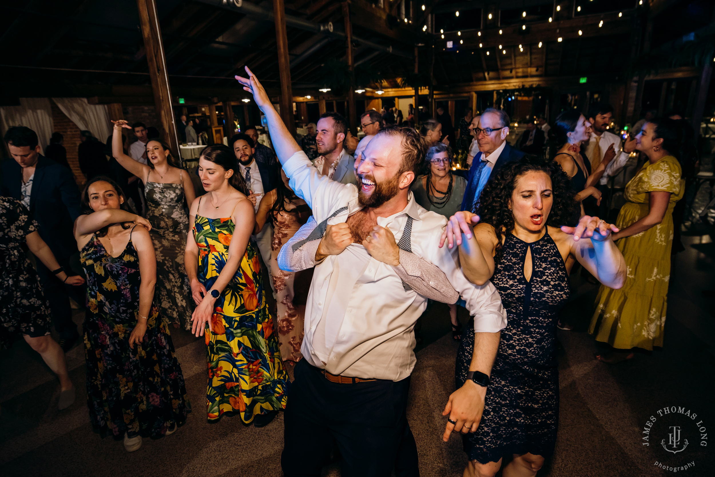 Kiana Lodge Poulsbo Jewish wedding by Seattle wedding photographer James Thomas Long Photography