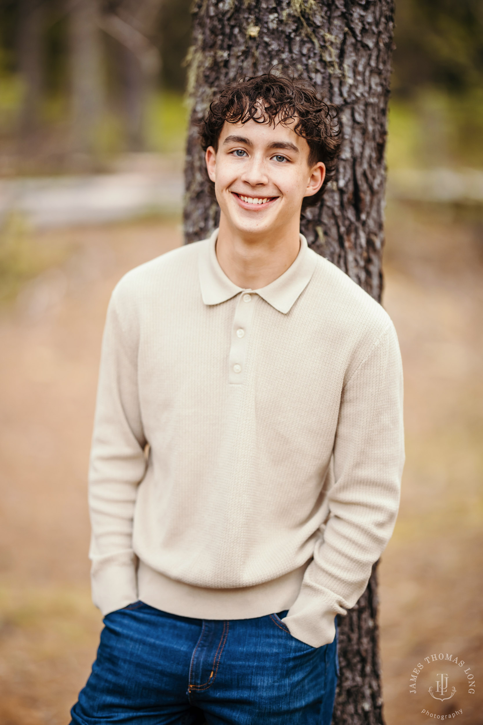Snoqualmie Cascade Mountain high school senior portrait session by Snoqualmie senior photographer James Thomas Long Photography