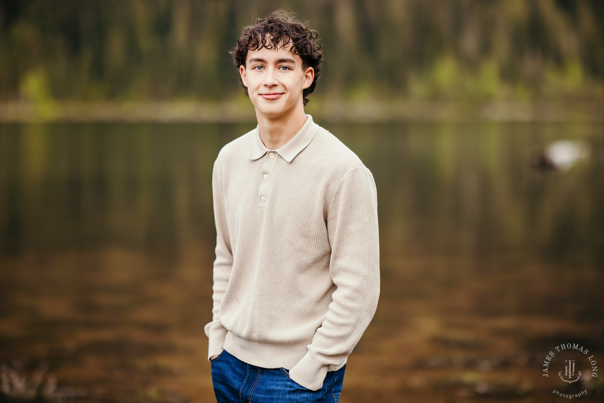 Snoqualmie Cascade Mountain high school senior portrait session by Snoqualmie senior photographer James Thomas Long Photography