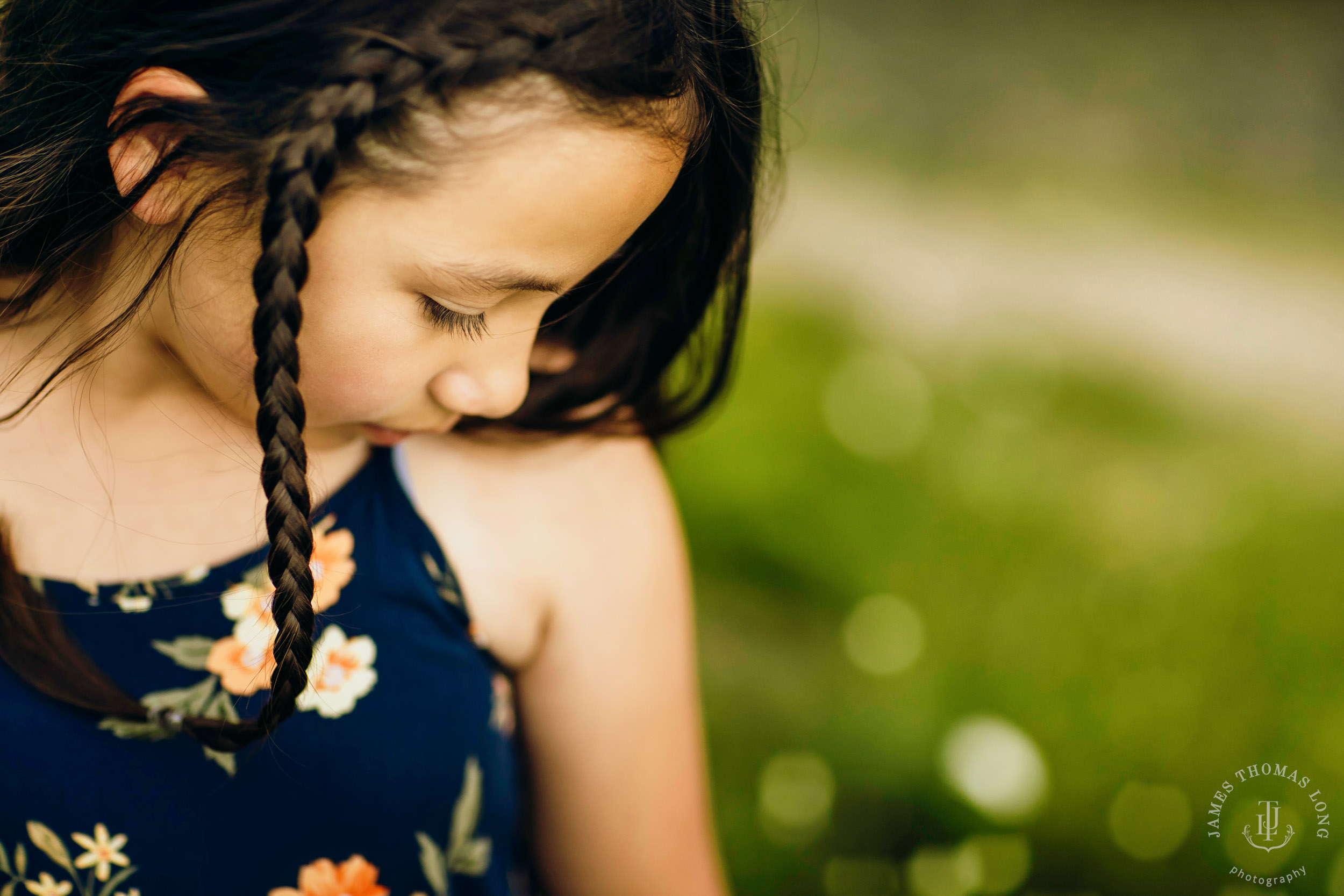 Spring family photography session by Seattle family photographer James Thomas Long Photography