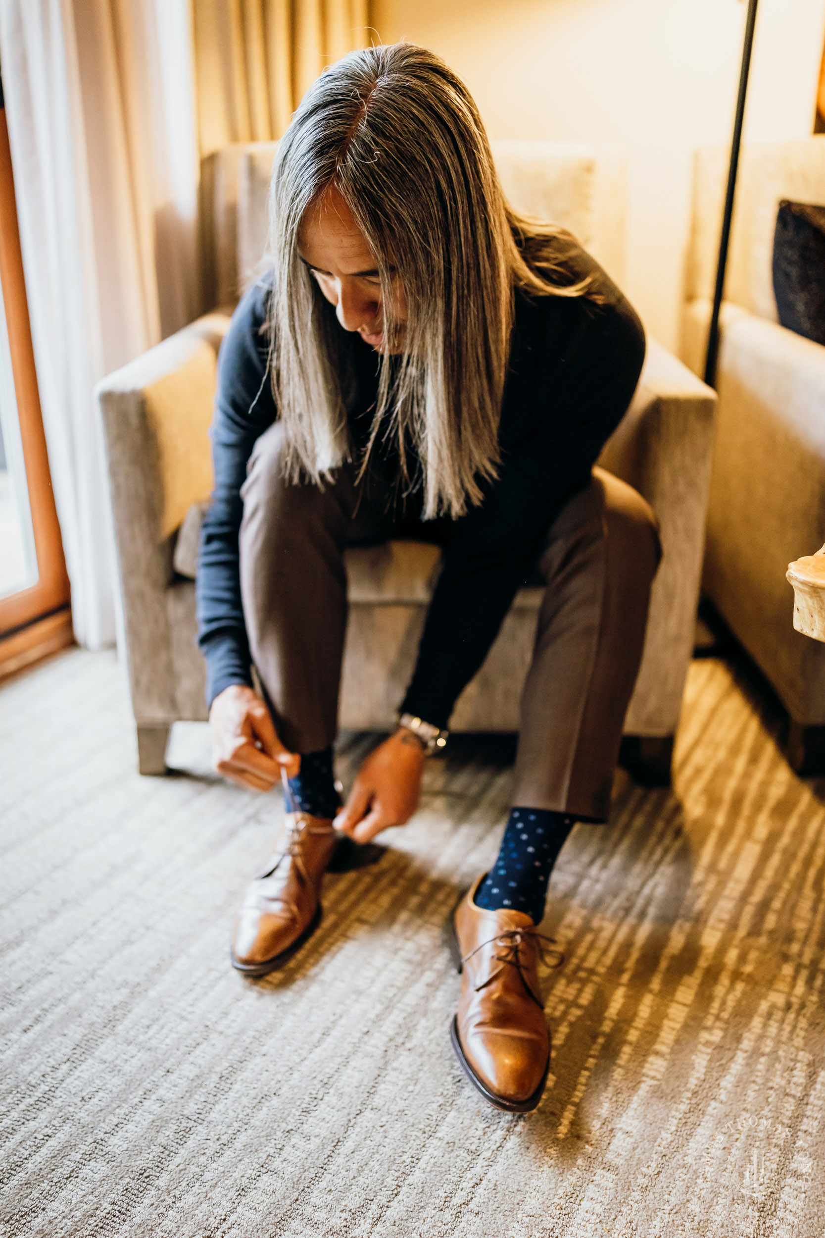 Salish Lodge Snoqualmie wedding by Seattle wedding photographer James Thomas Long Photography