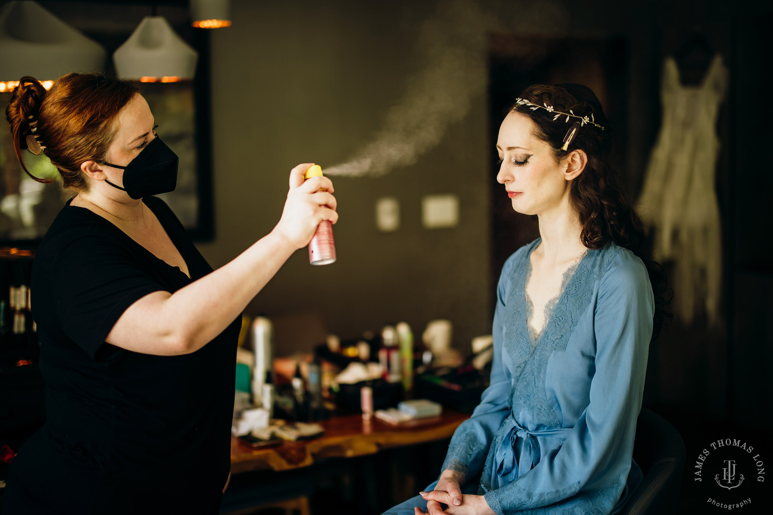 Salish Lodge Snoqualmie wedding by Seattle wedding photographer James Thomas Long Photography