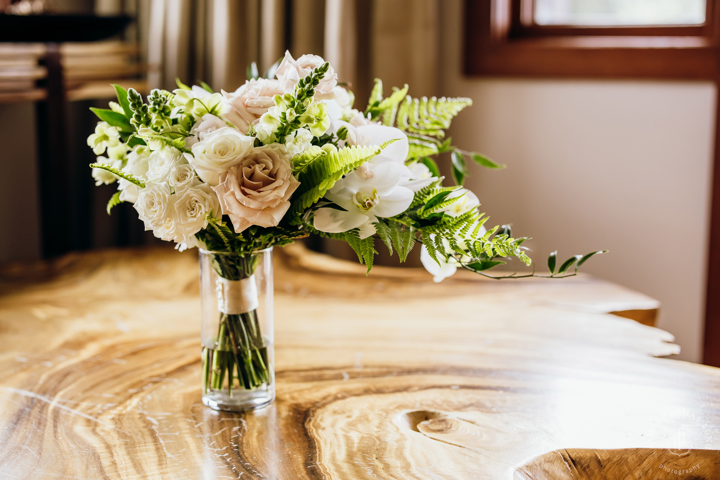 Salish Lodge Snoqualmie wedding by Seattle wedding photographer James Thomas Long Photography